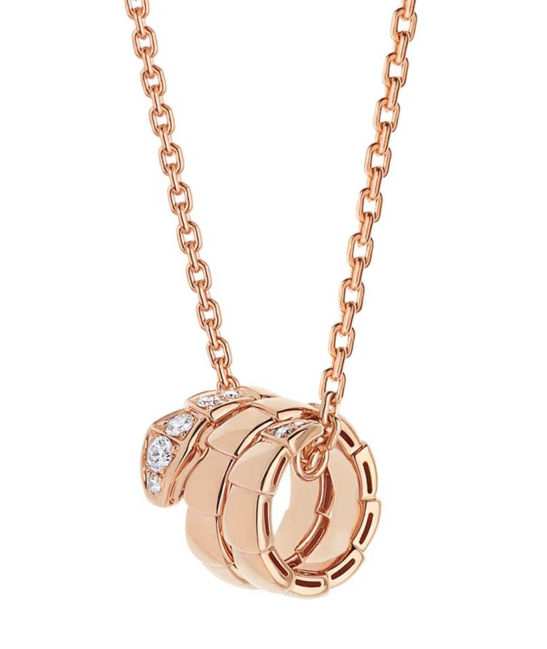 BVLGARI Розовая цепочка из розового золота, фото 1