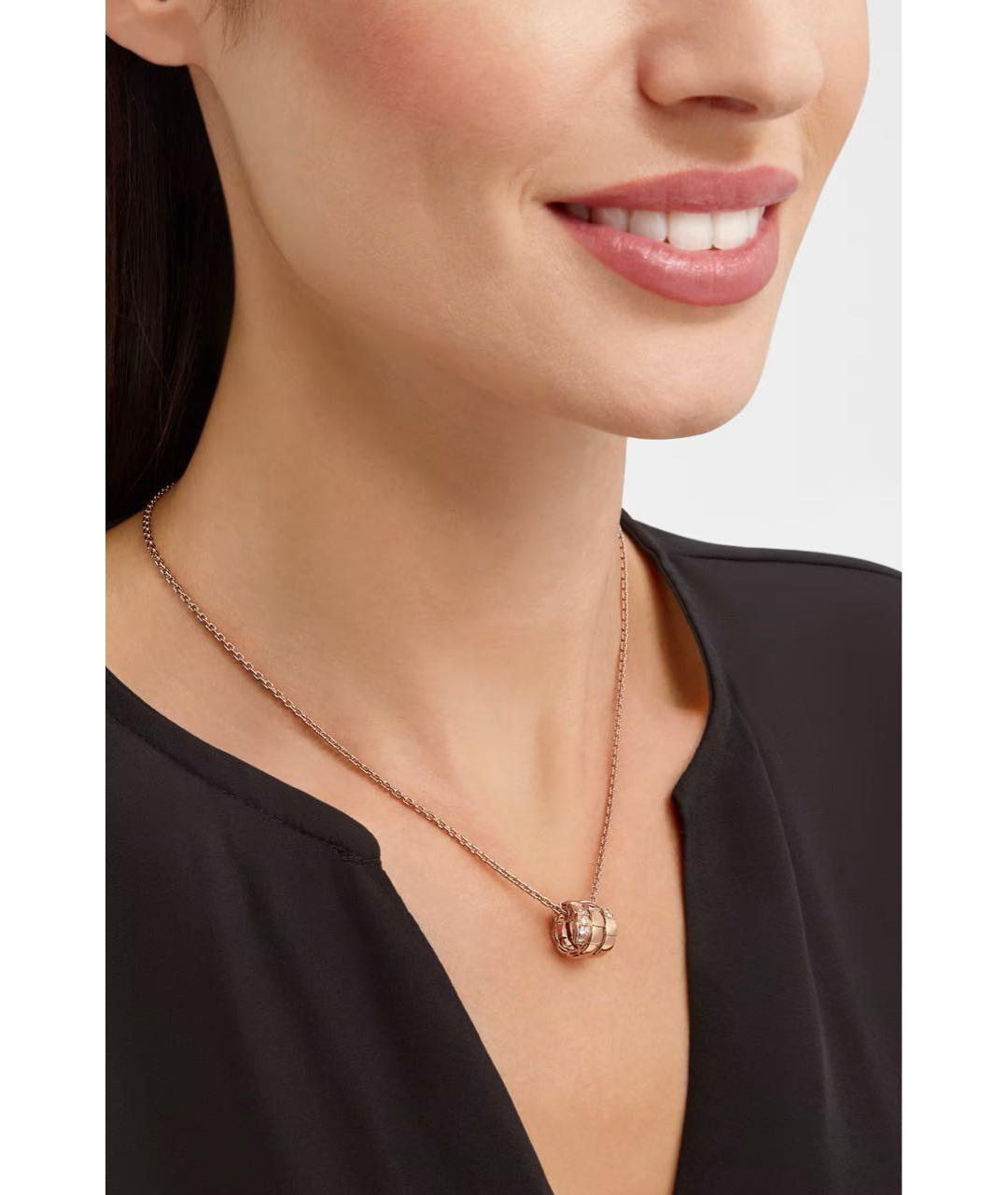 BVLGARI Розовая цепочка из розового золота, фото 4