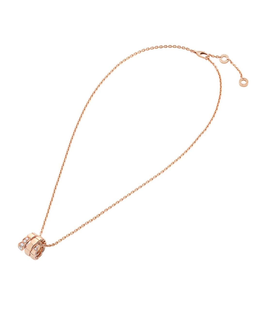 BVLGARI Розовая цепочка из розового золота, фото 2