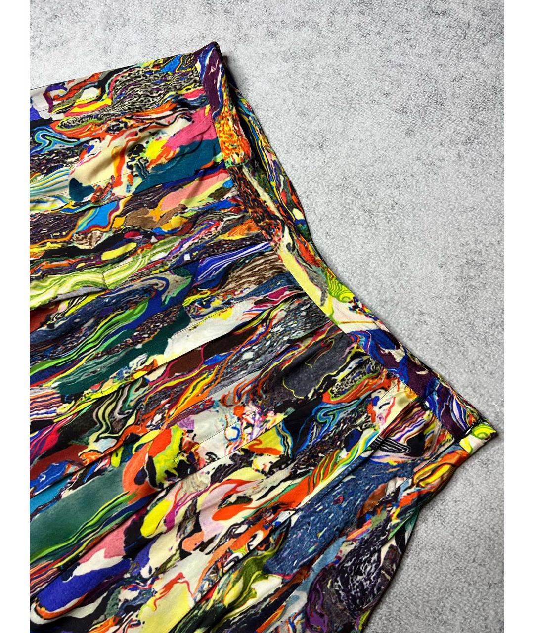 DRIES VAN NOTEN Мульти вискозная юбка миди, фото 4