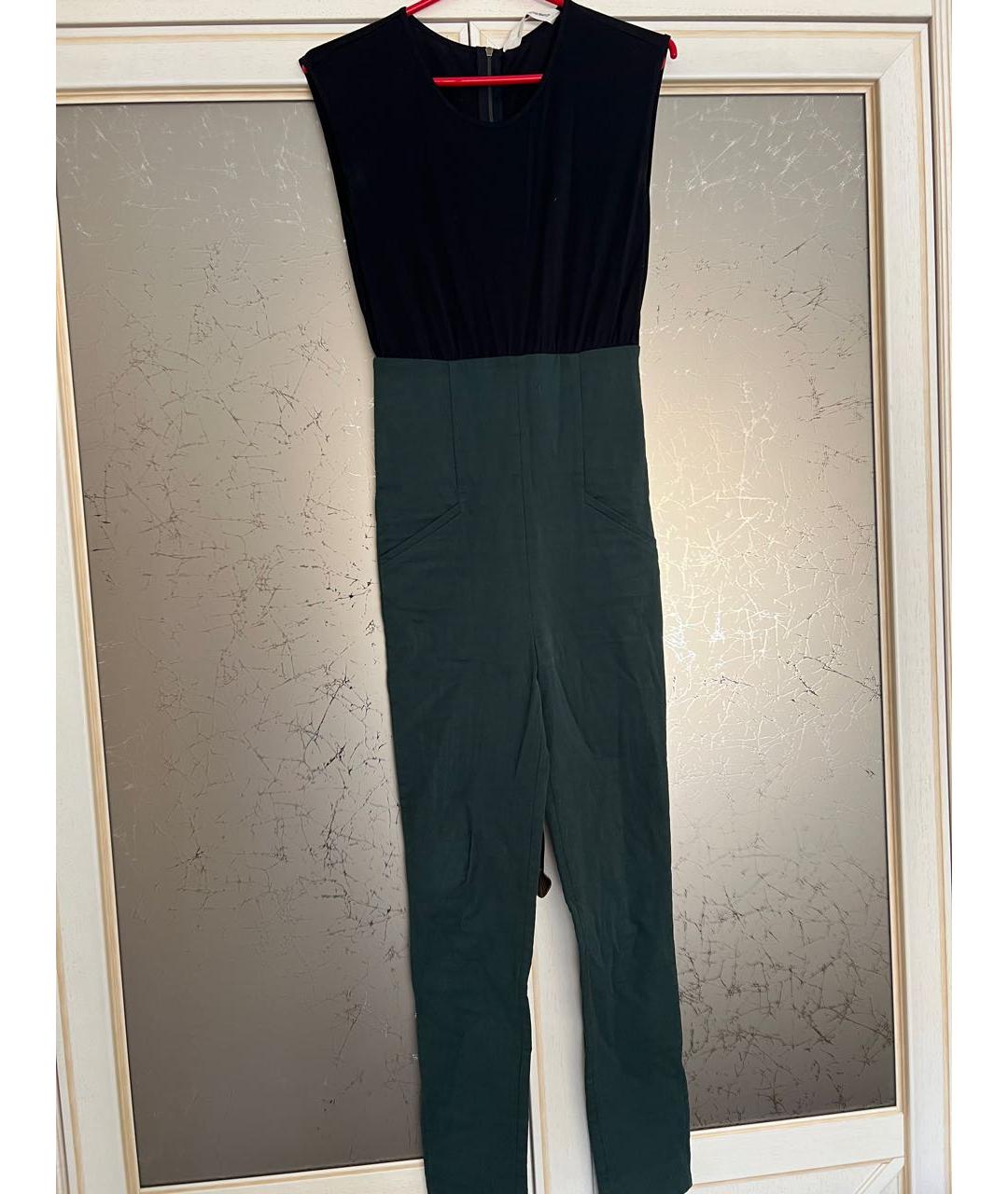 GOLDEN GOOSE DELUXE BRAND Черный хлопковый комбинезон, фото 7