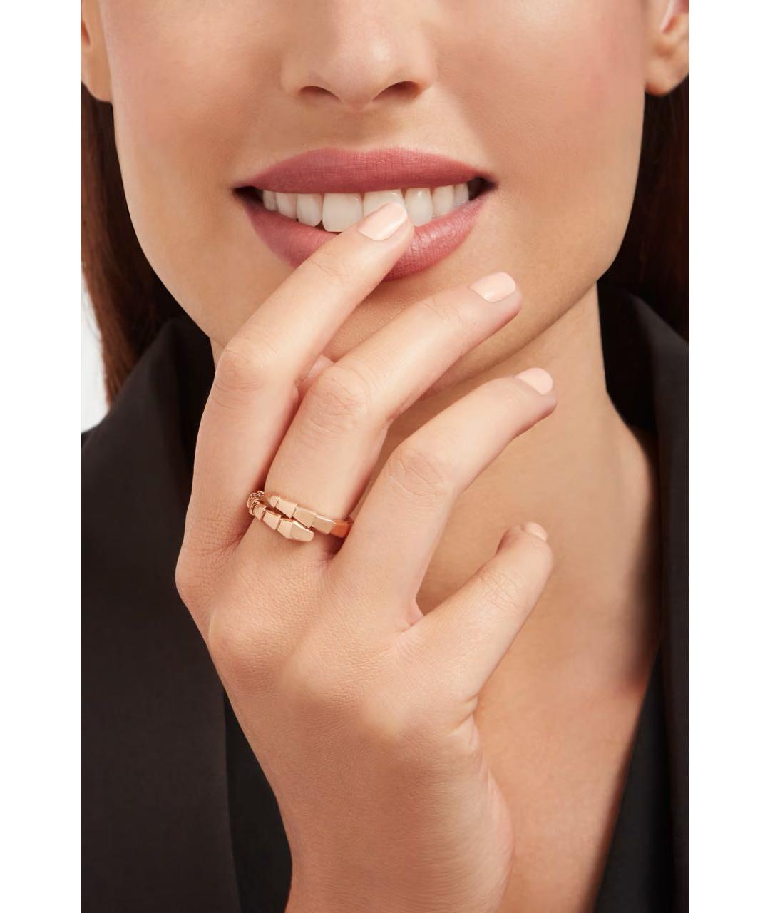 BVLGARI Розовое кольцо из розового золота, фото 3