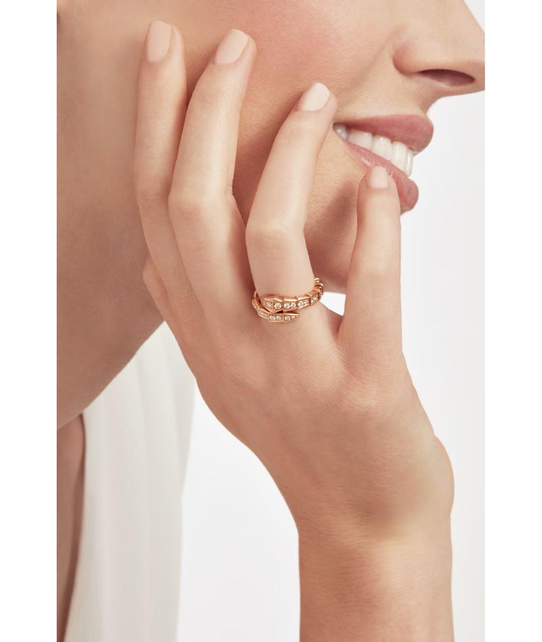 BVLGARI Розовое кольцо из розового золота, фото 2