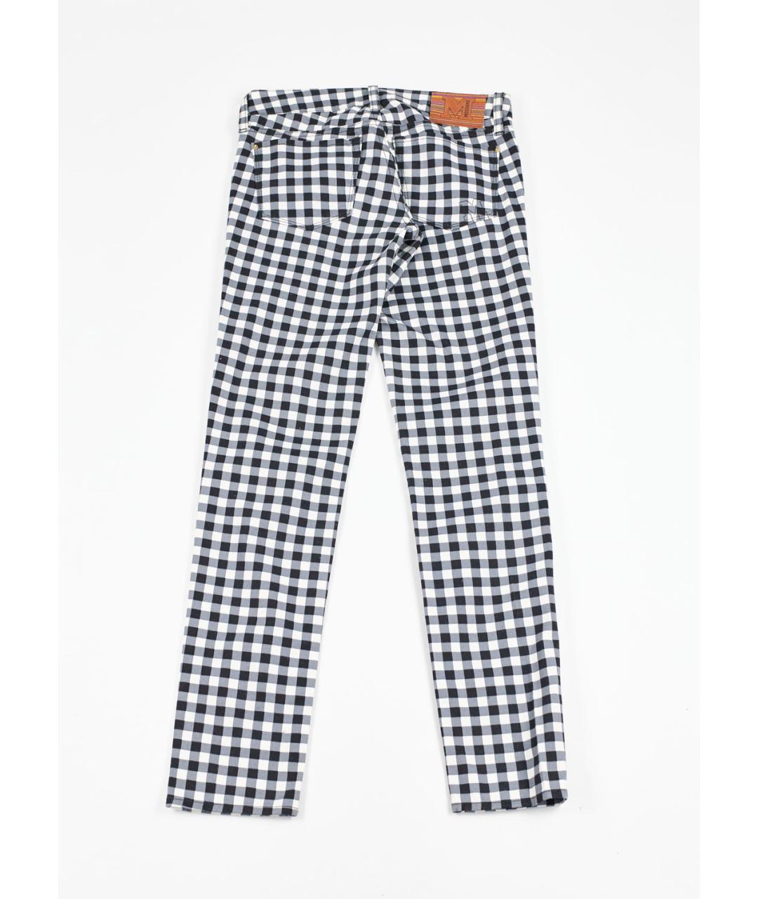 MISSONI Мульти хлопковые прямые брюки, фото 4