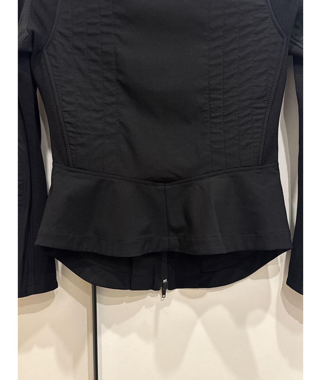 SPORTMAX Черная полиамидовая спортивная куртка, фото 4