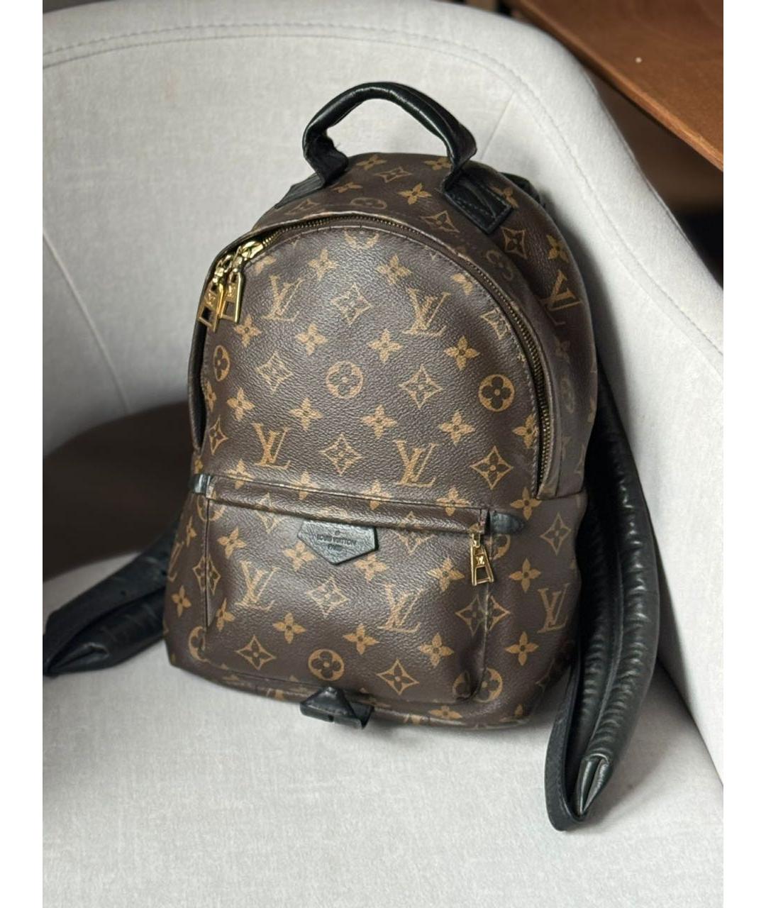 LOUIS VUITTON Коричневый рюкзак, фото 2