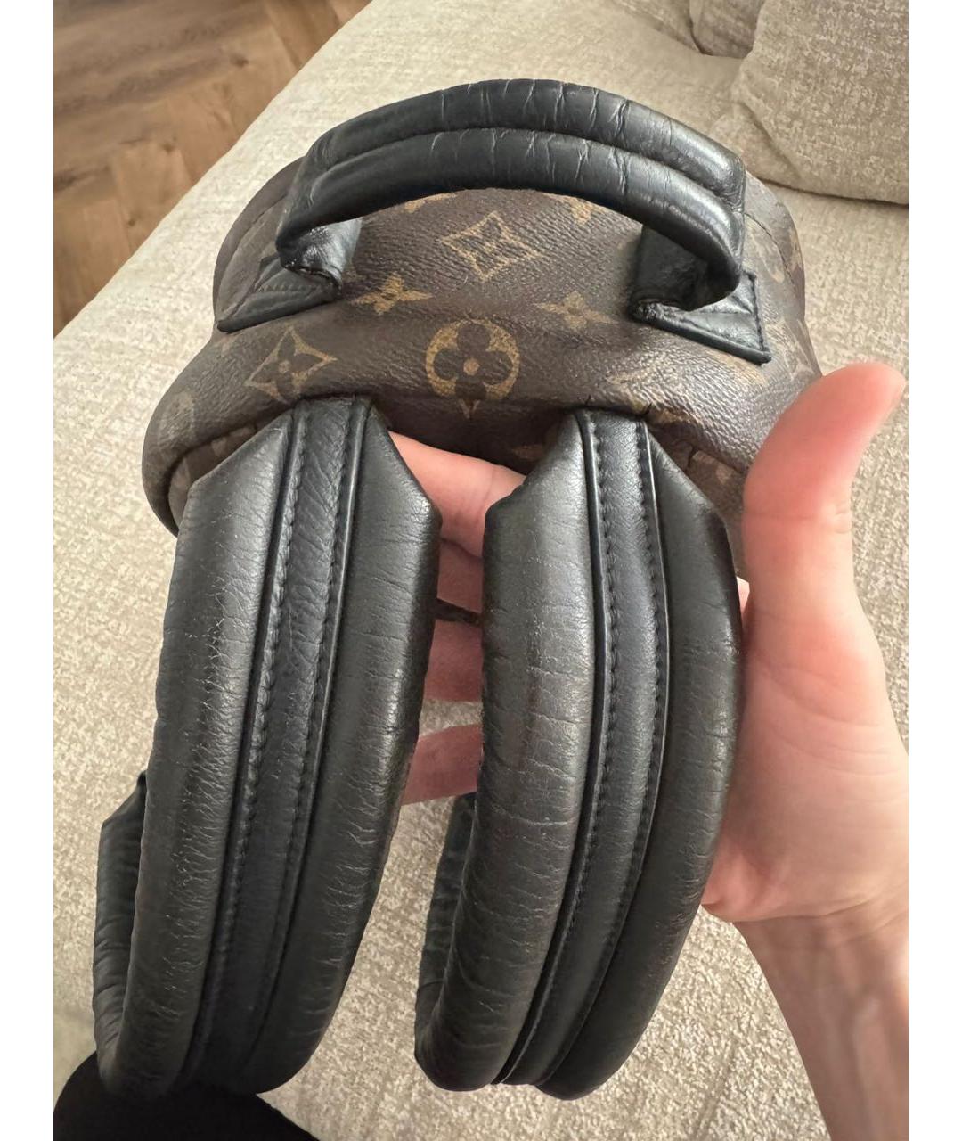 LOUIS VUITTON Коричневый рюкзак, фото 8