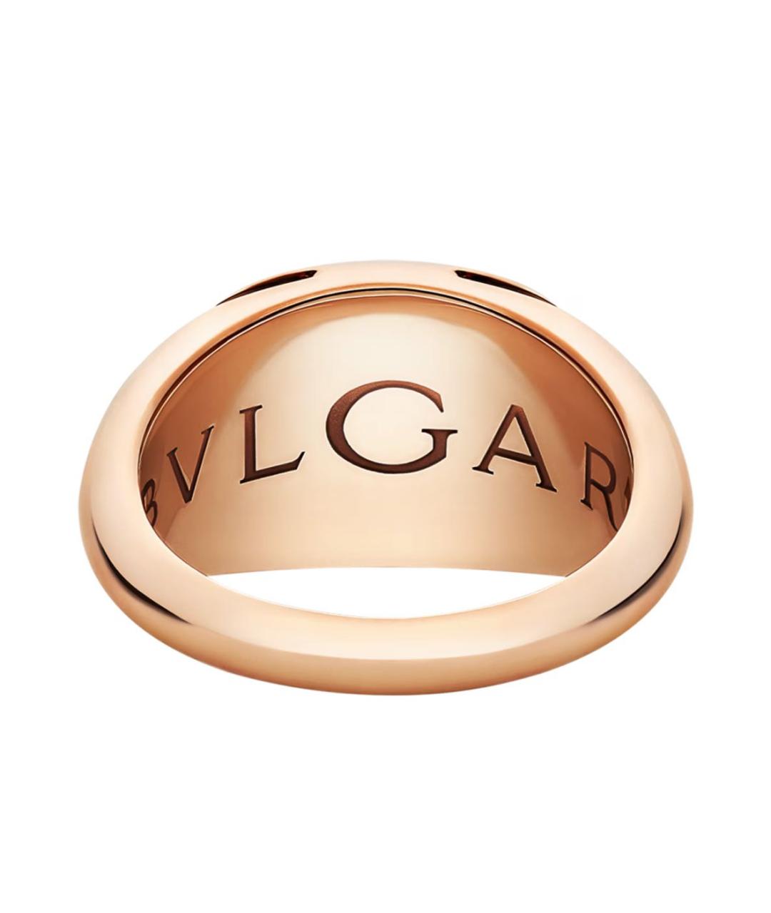 BVLGARI Розовое кольцо из розового золота, фото 3