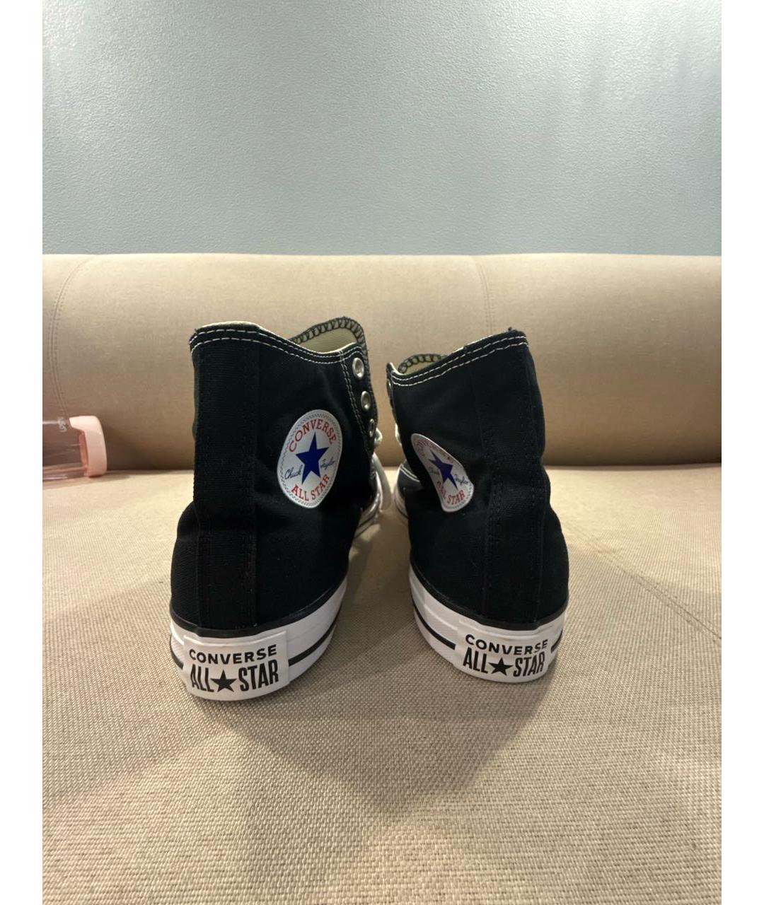 CONVERSE Черные кеды, фото 4