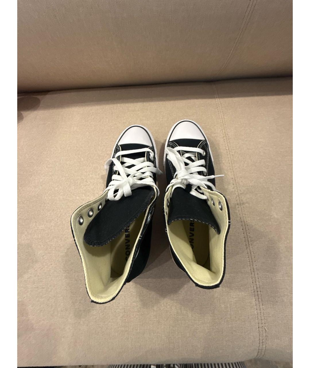 CONVERSE Черные кеды, фото 3