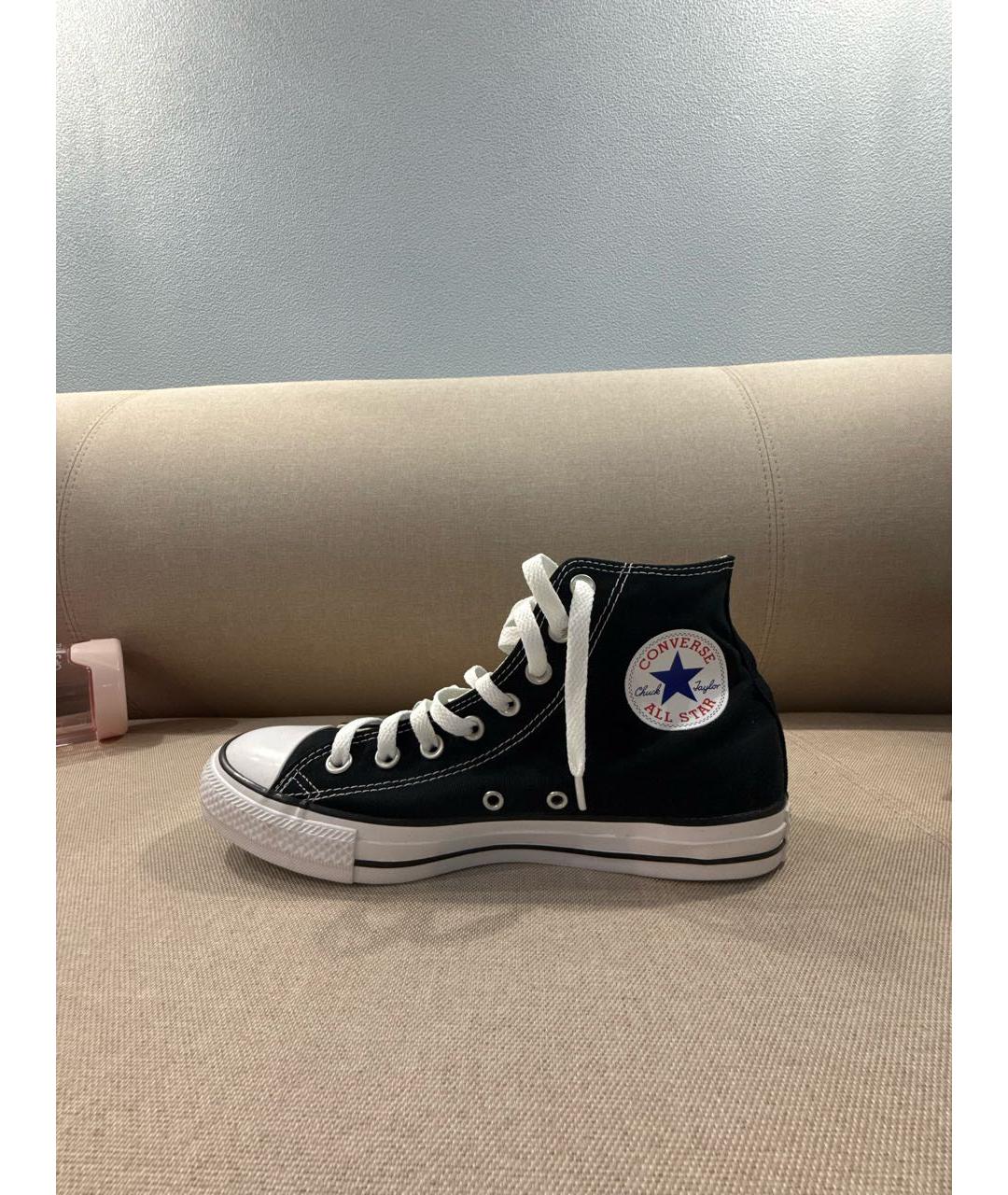 CONVERSE Черные кеды, фото 7