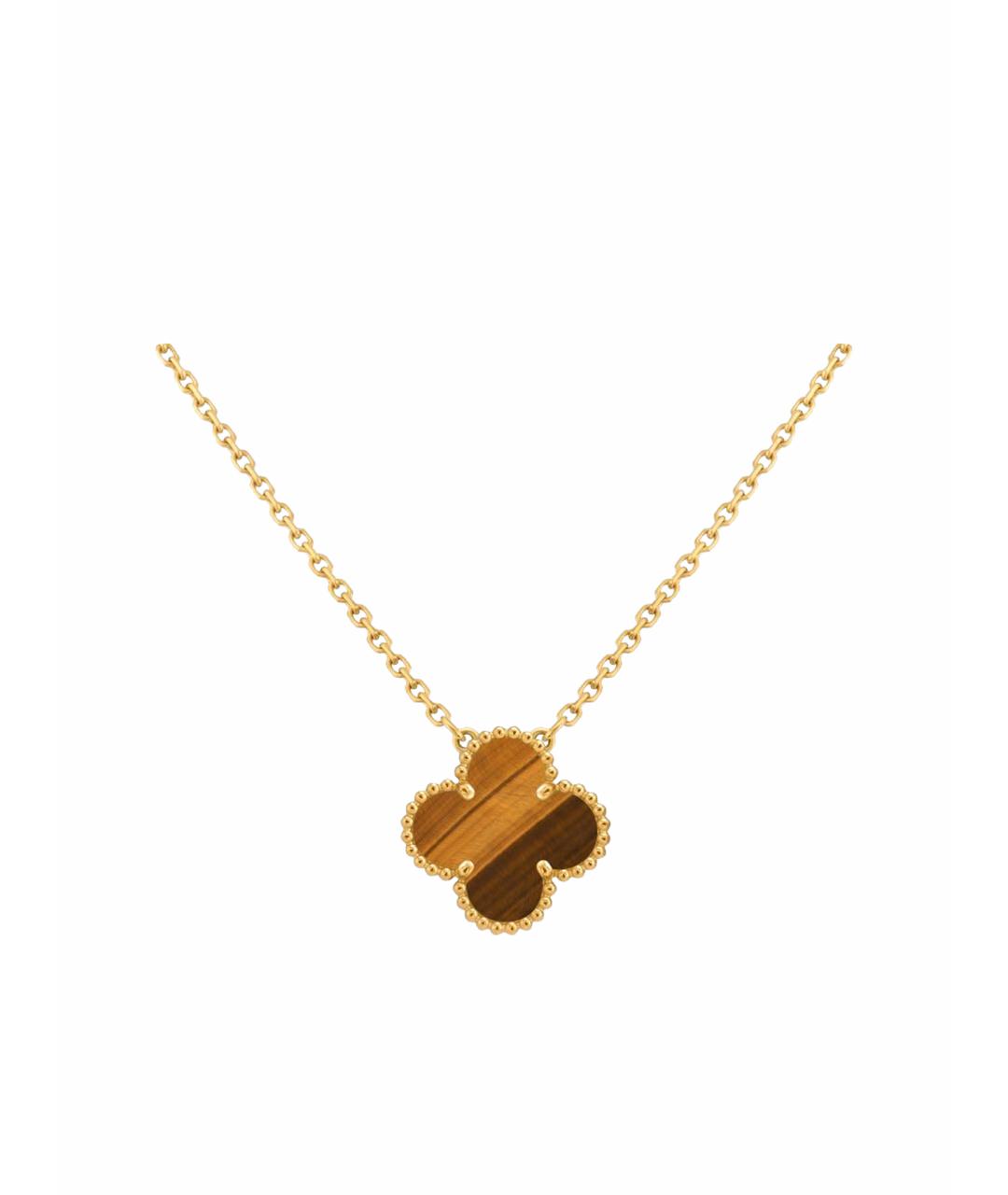 VAN CLEEF & ARPELS Оранжевое колье из желтого золота, фото 1