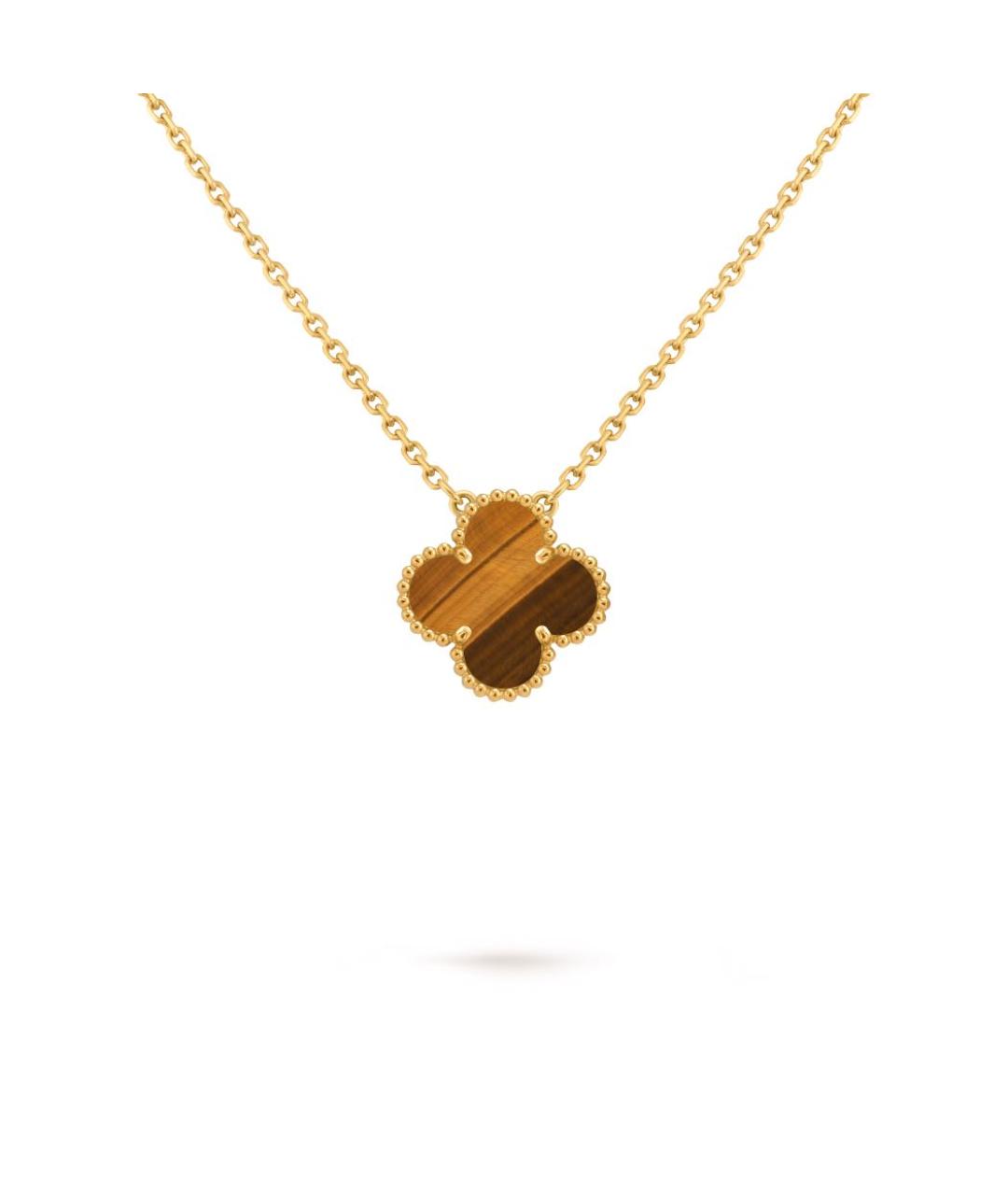 VAN CLEEF & ARPELS Оранжевое колье из желтого золота, фото 3