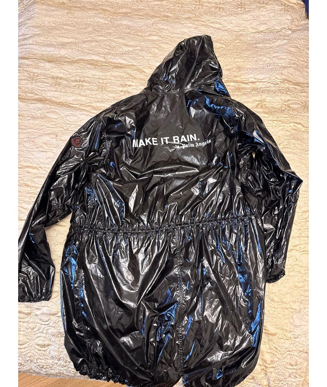 MONCLER Черный тренч / плащ, фото 2