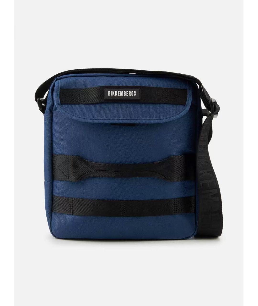 BIKKEMBERGS Синяя сумка на плечо, фото 8