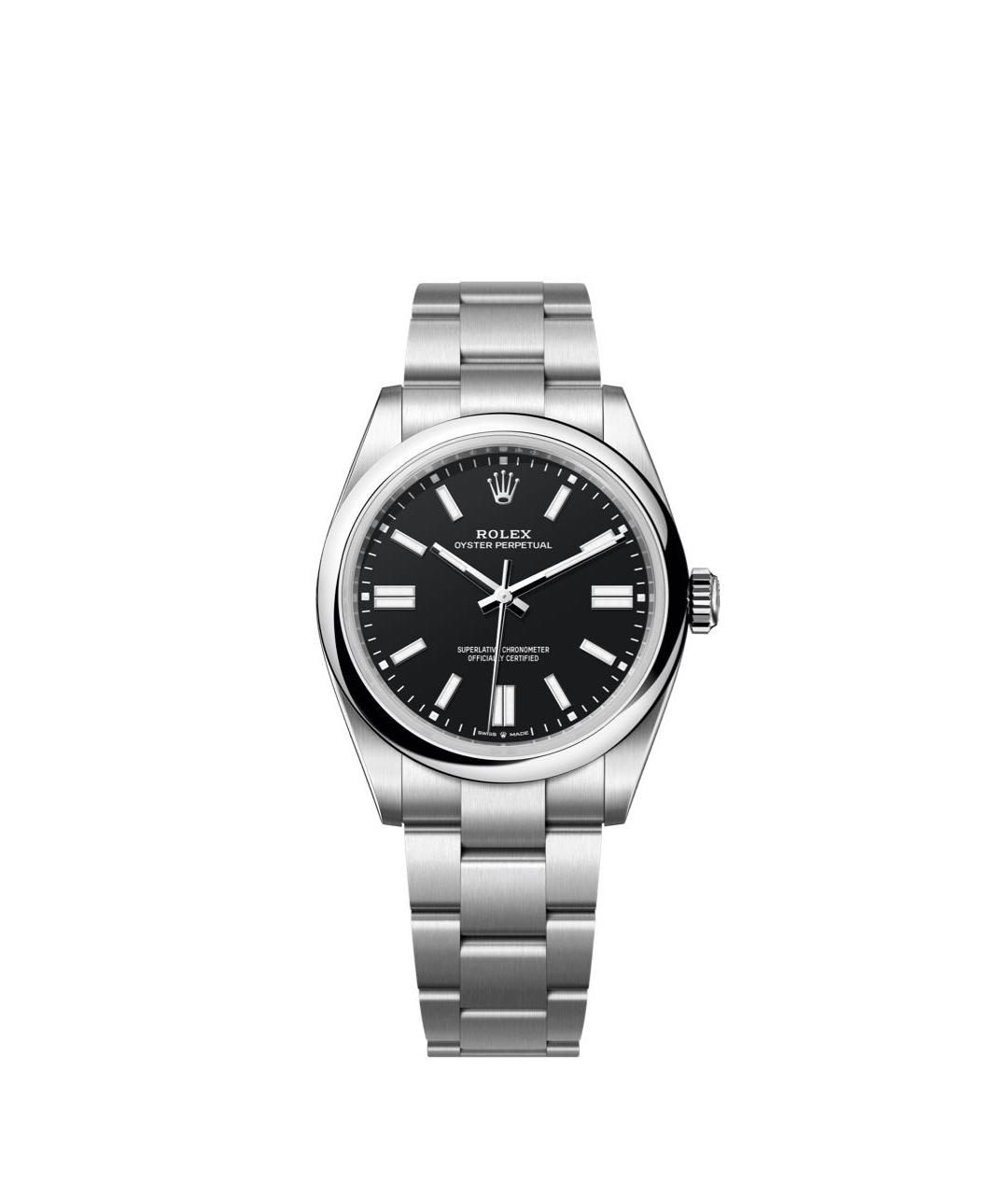 ROLEX Черные часы, фото 3