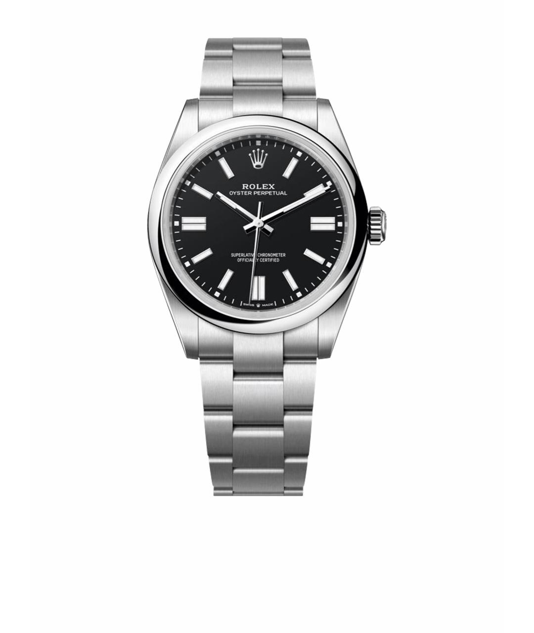 ROLEX Черные часы, фото 1