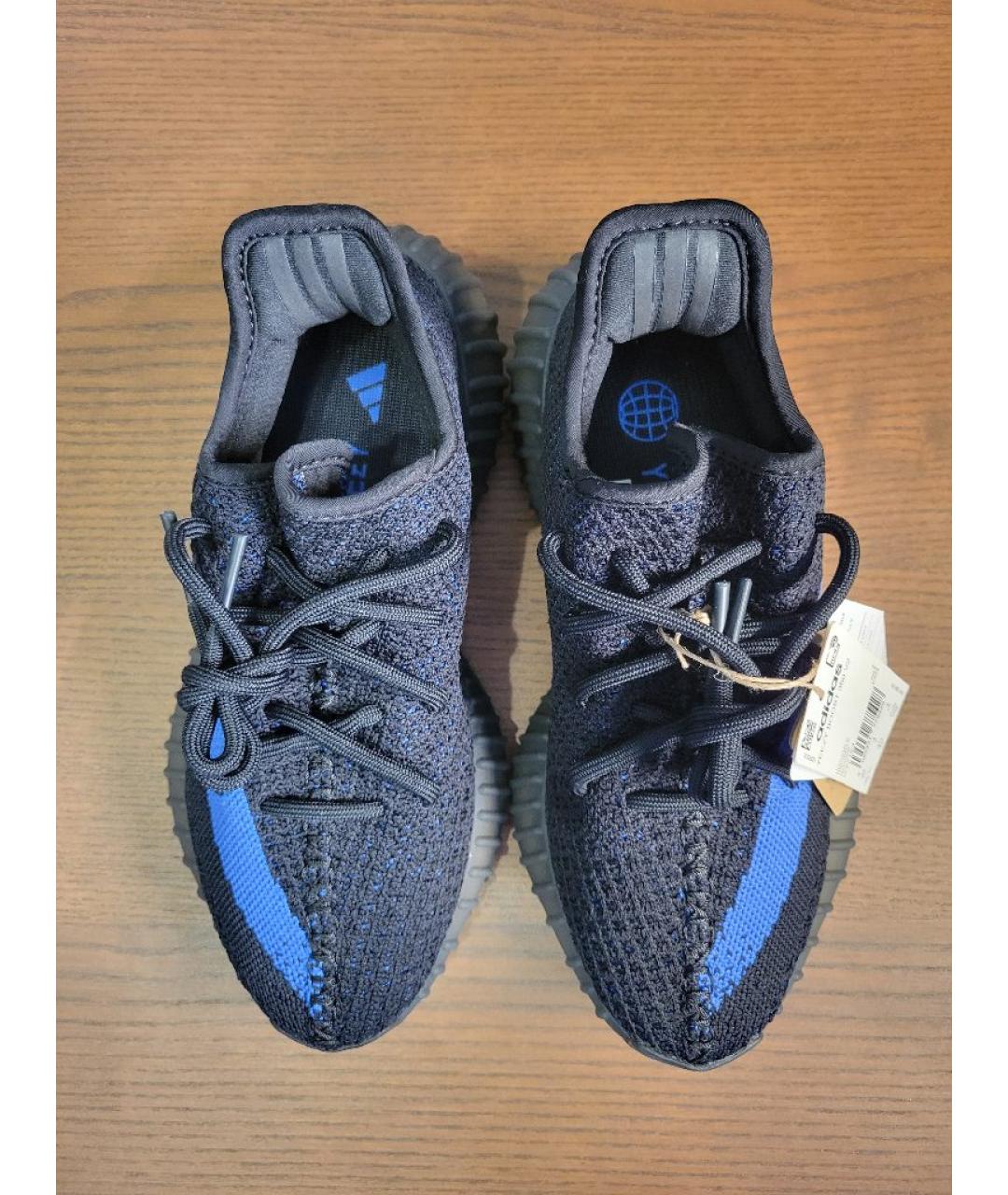 ADIDAS YEEZY Черные текстильные кроссовки, фото 2