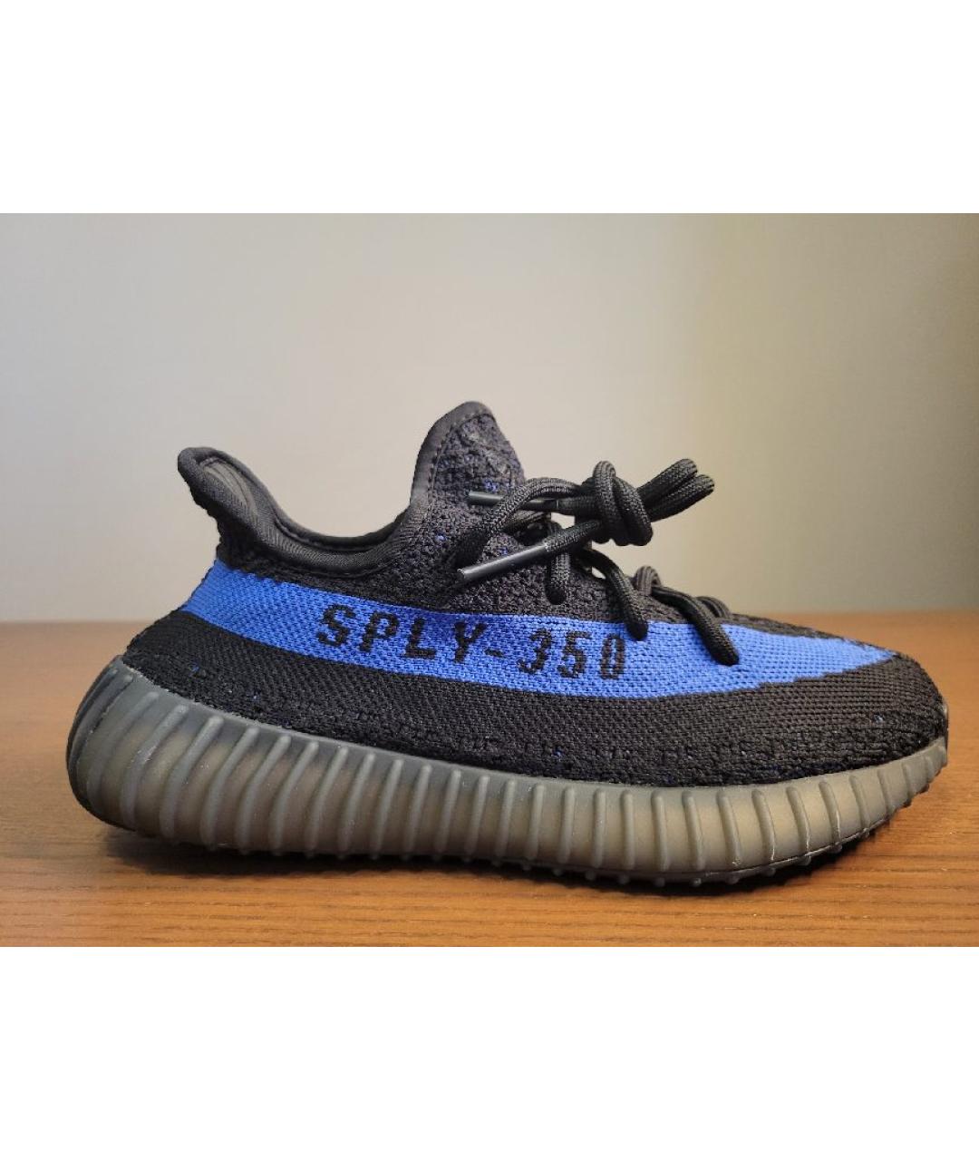 ADIDAS YEEZY Черные текстильные кроссовки, фото 9