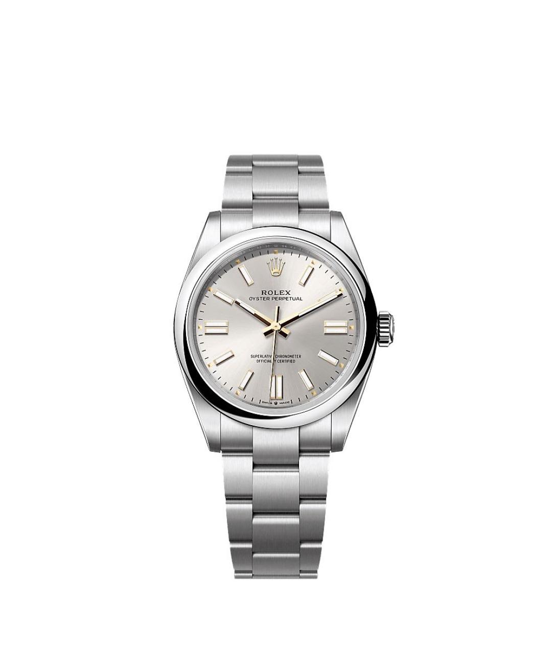 ROLEX Серебряные часы, фото 2