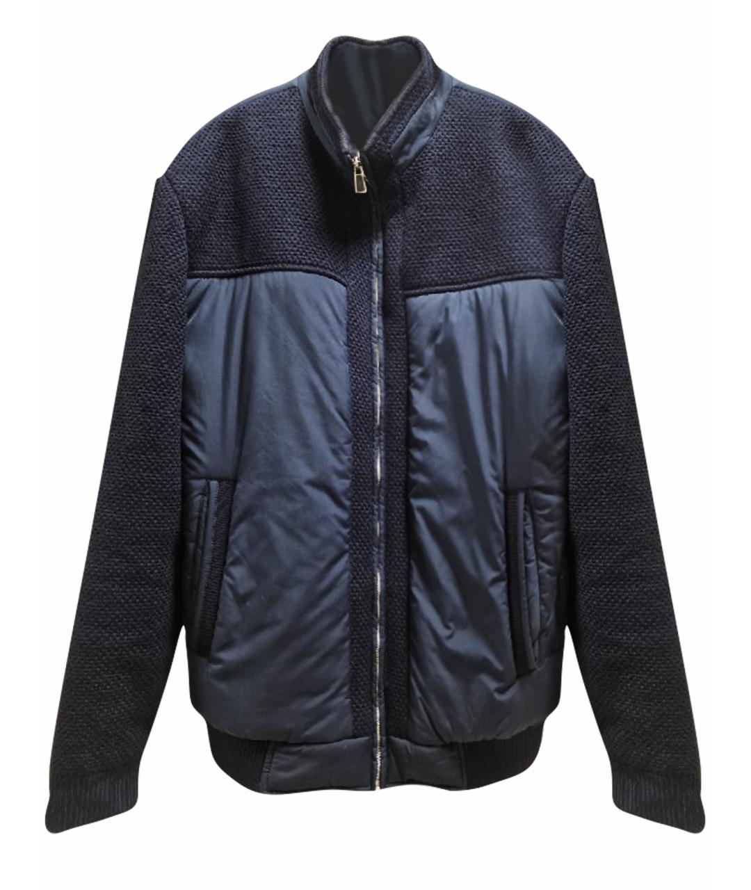 LORO PIANA Темно-синяя куртка, фото 1