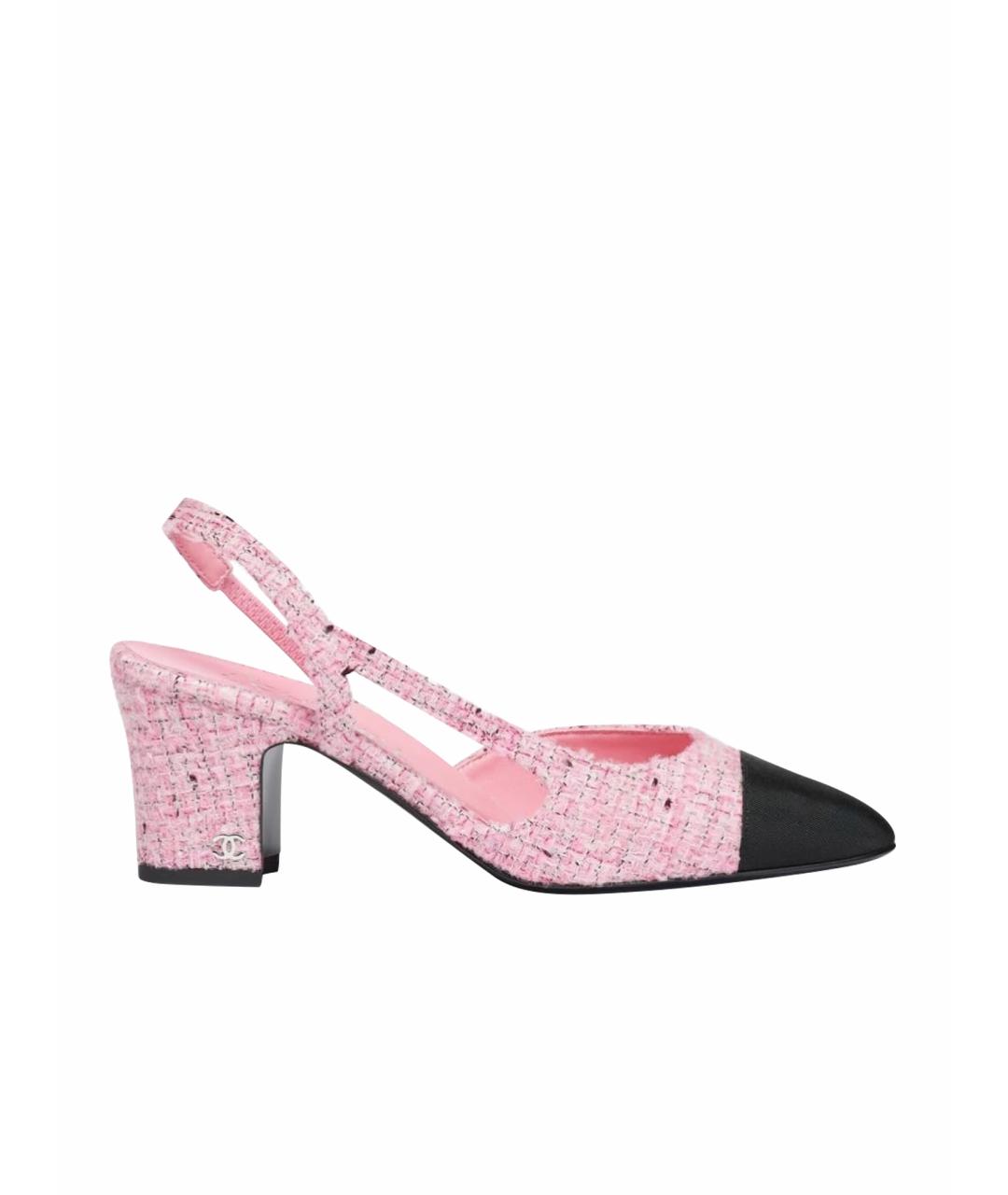 CHANEL Розовые туфли, фото 1