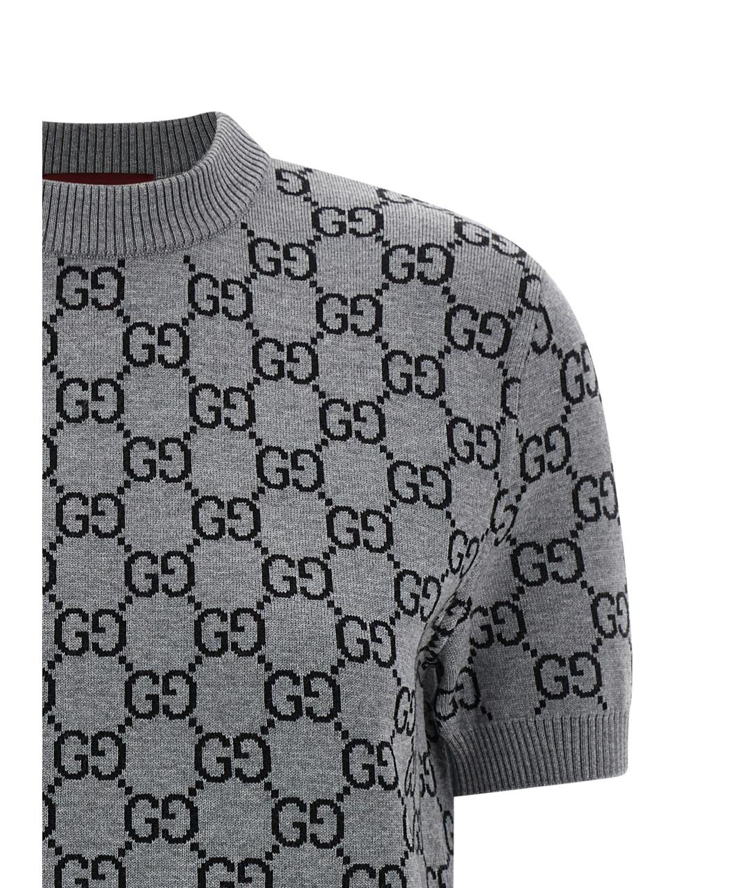 GUCCI Мульти шерстяной джемпер / свитер, фото 3