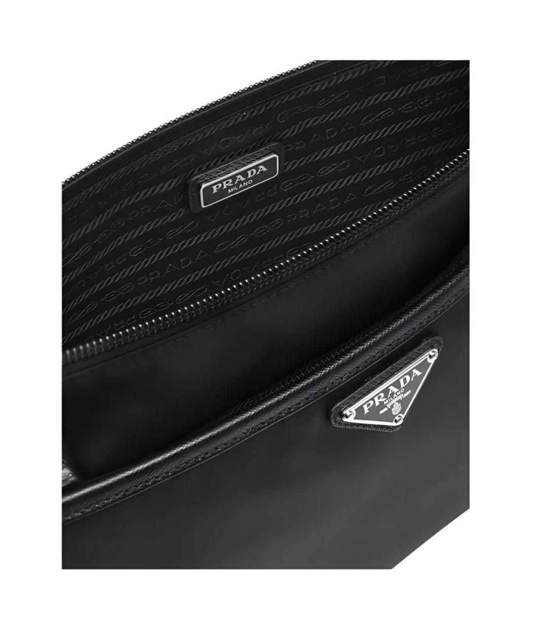 PRADA Черная папка для документов, фото 5