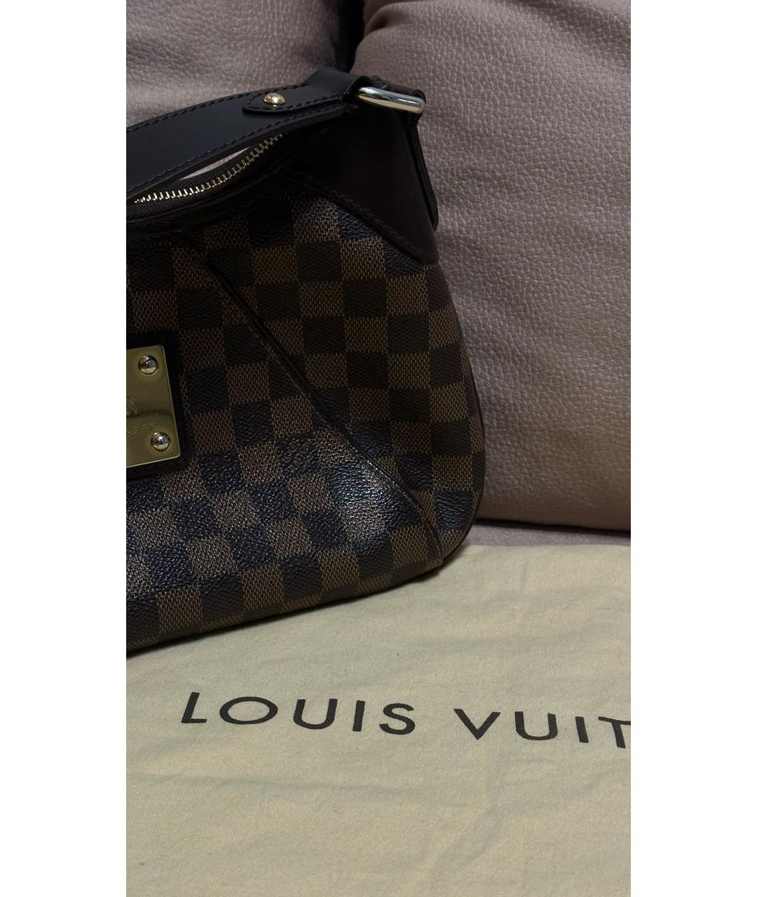 LOUIS VUITTON Коричневая сумка через плечо, фото 5
