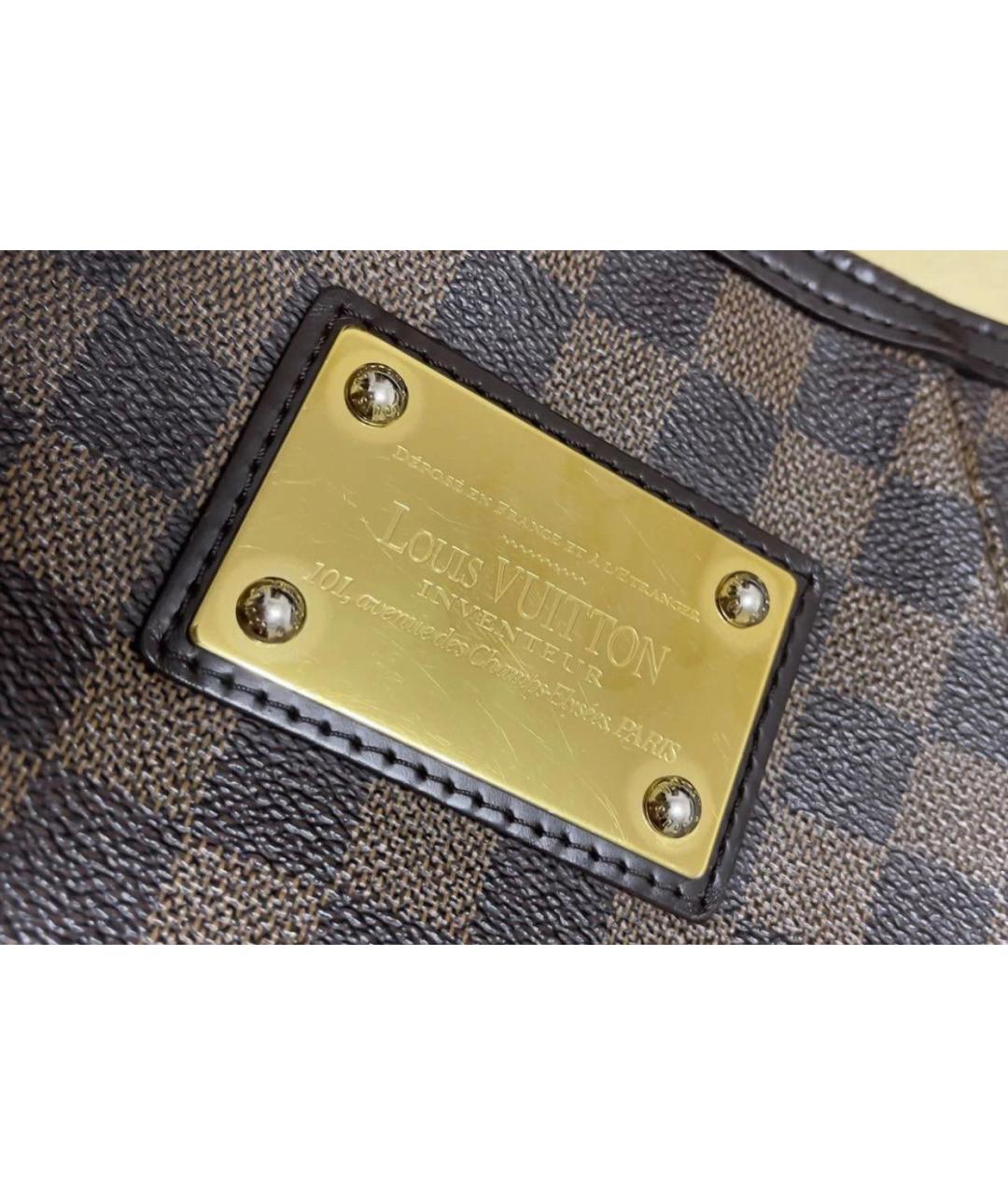 LOUIS VUITTON Коричневая сумка через плечо, фото 7