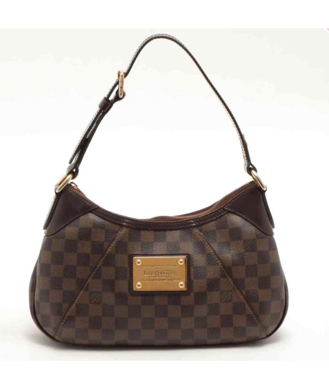 LOUIS VUITTON Коричневая сумка через плечо, фото 8