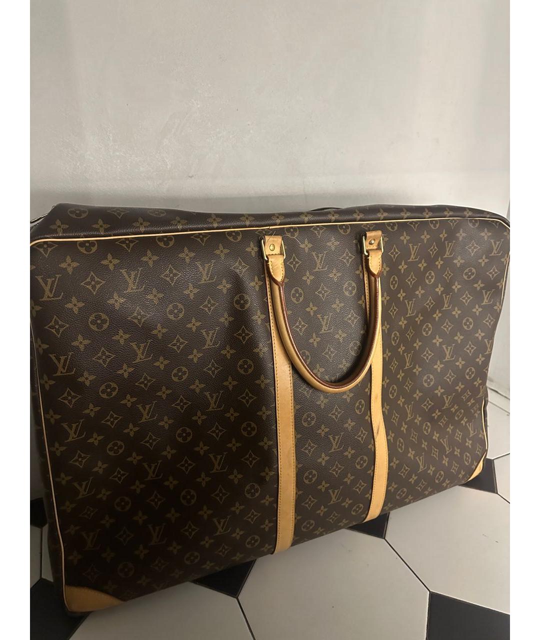 LOUIS VUITTON Оранжевый чемодан из лакированной кожи, фото 7