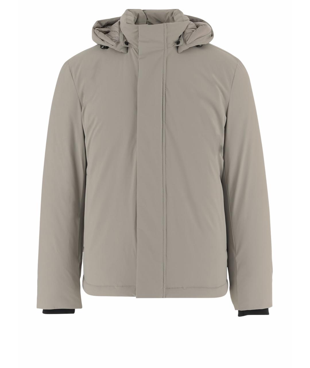 WOOLRICH Бежевая полиамидовая куртка, фото 1