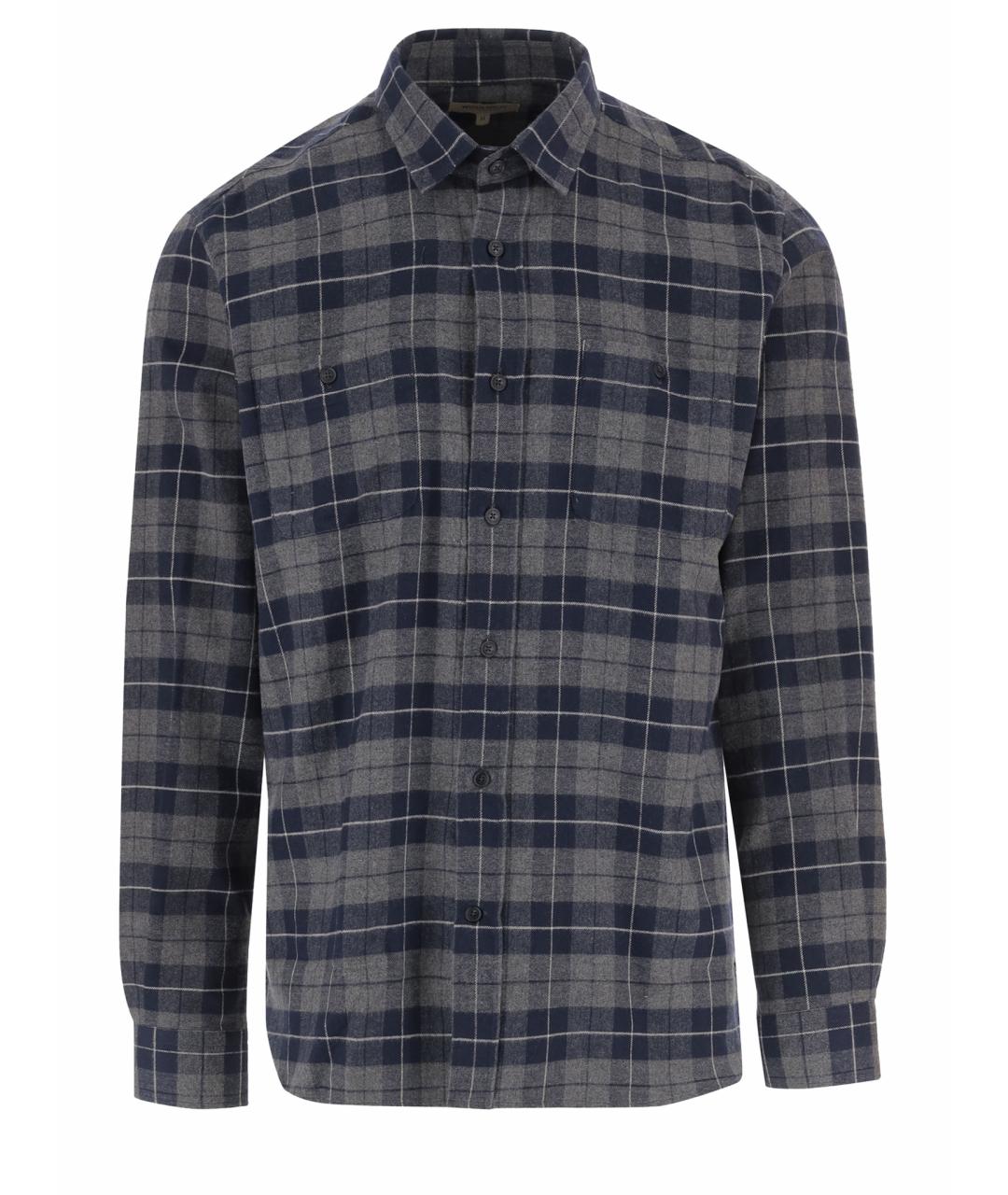 WOOLRICH Синяя хлопковая кэжуал рубашка, фото 1