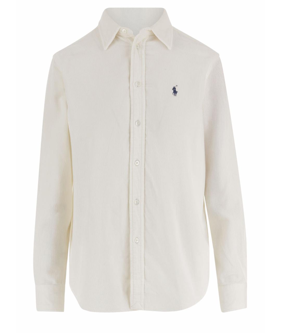POLO RALPH LAUREN Белая хлопковая рубашка, фото 1