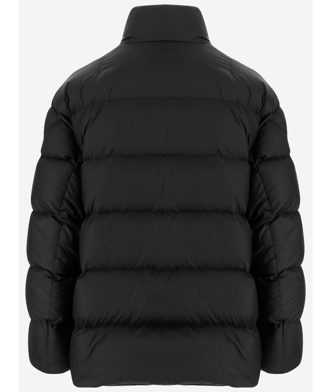 MONCLER Черная полиамидовая куртка, фото 2