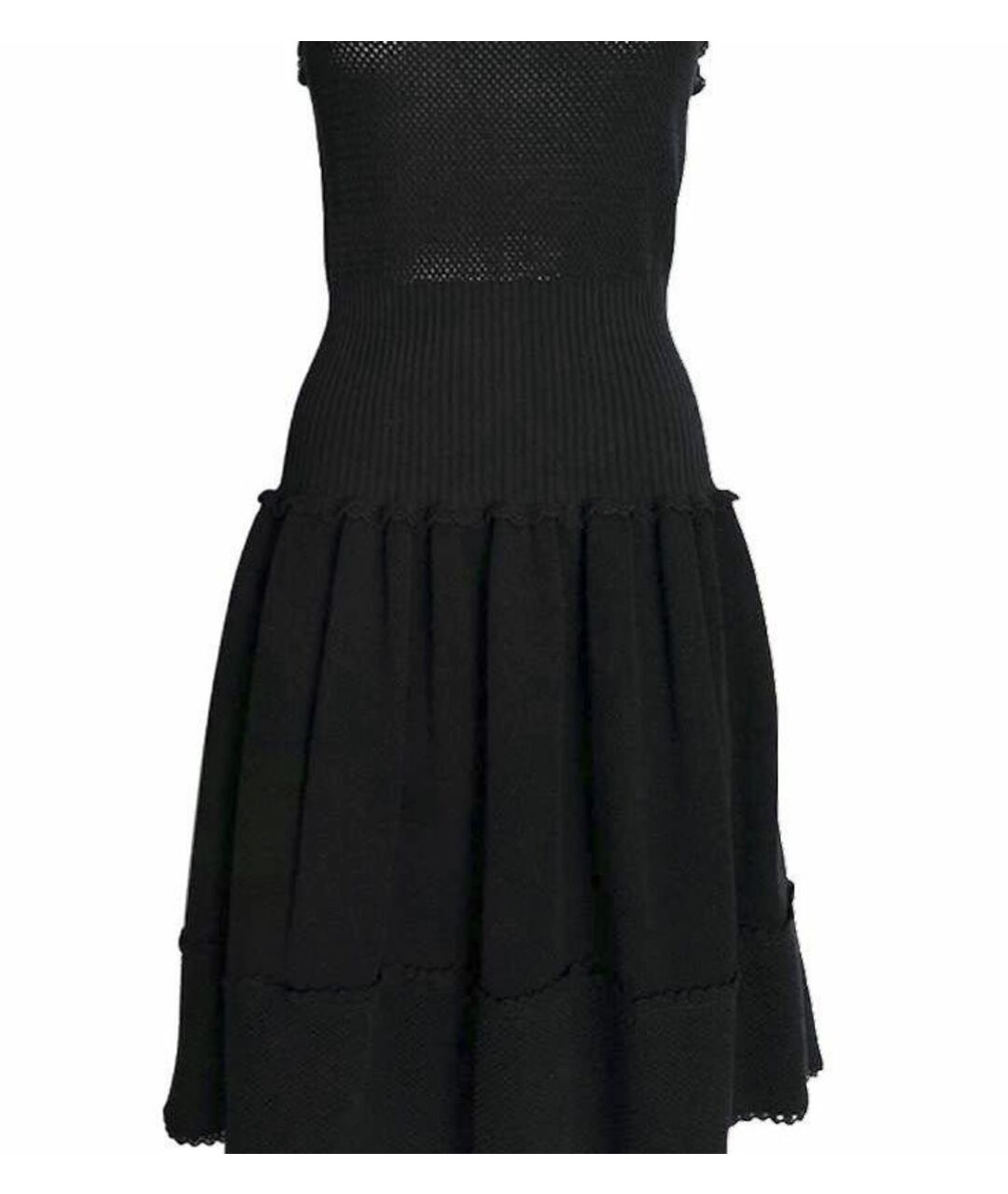 CHANEL PRE-OWNED Черное повседневное платье, фото 3