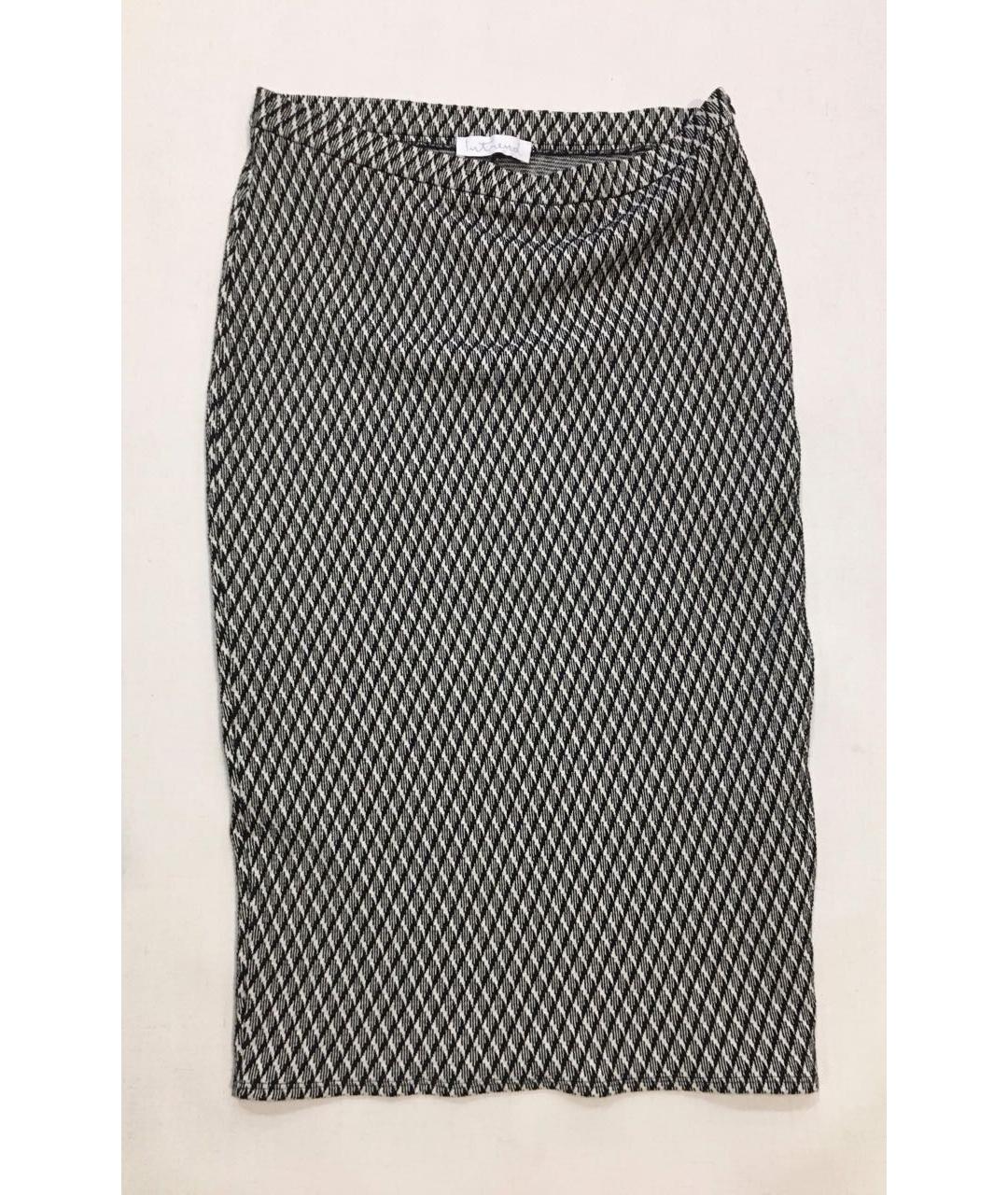 MAX MARA Мульти шерстяная юбка миди, фото 5