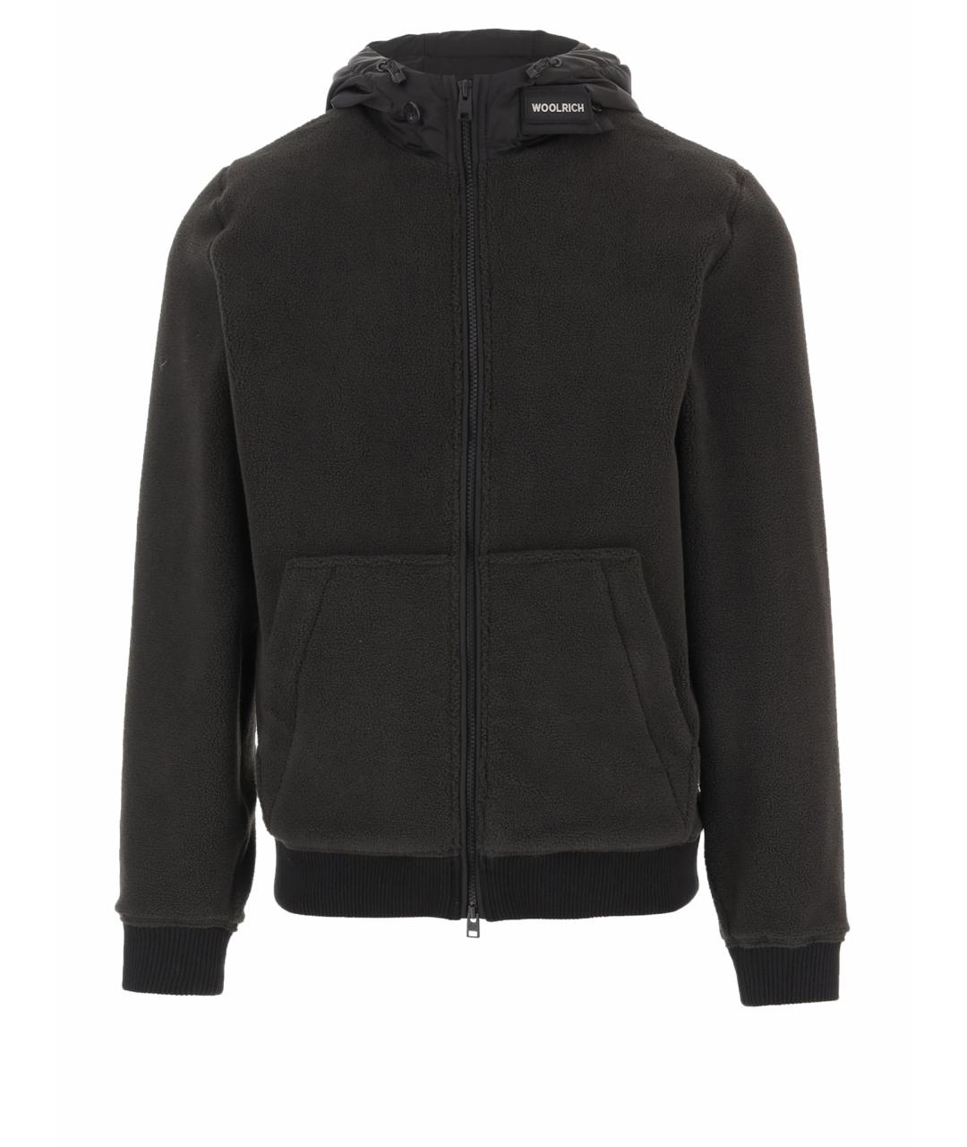 WOOLRICH Черная полиэстеровая куртка, фото 1