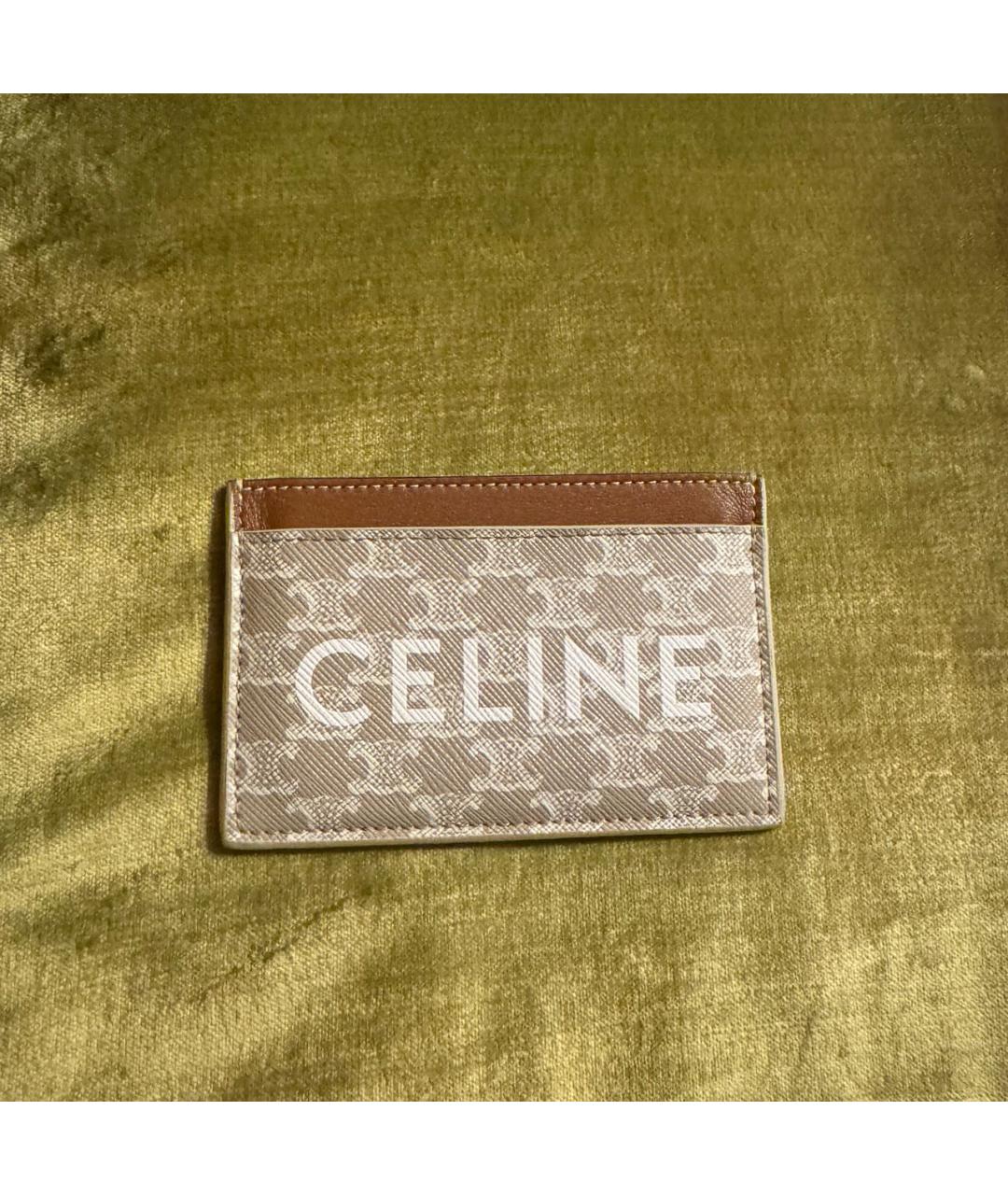 CELINE Кожаный кардхолдер, фото 3