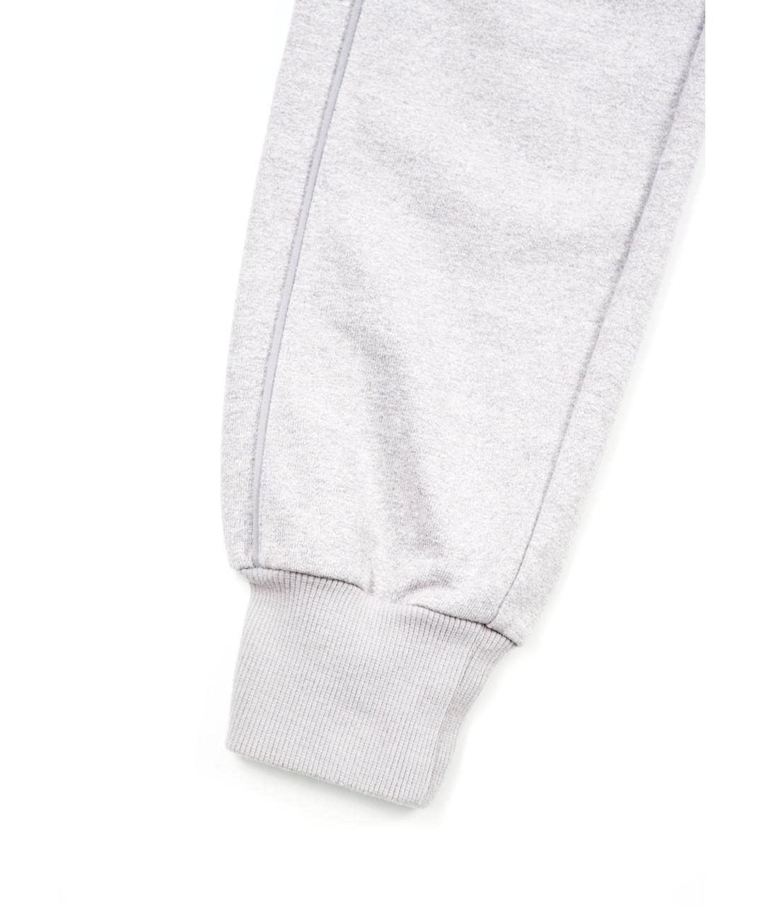 ADIDAS BY STELLA MCCARTNEY Серые хлопковые брюки узкие, фото 4