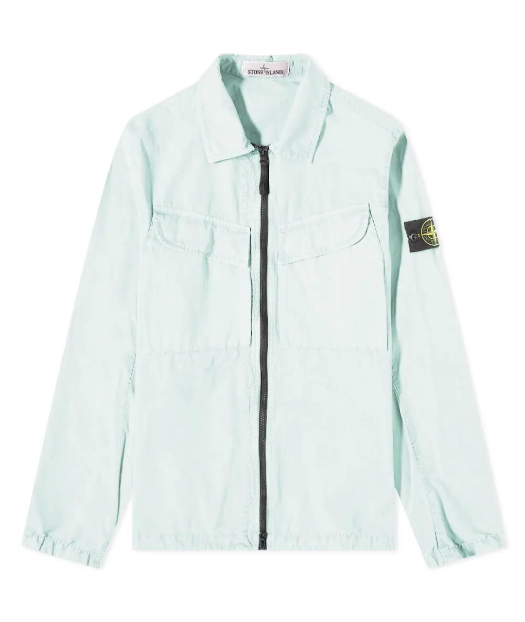 STONE ISLAND Голубая куртка, фото 1