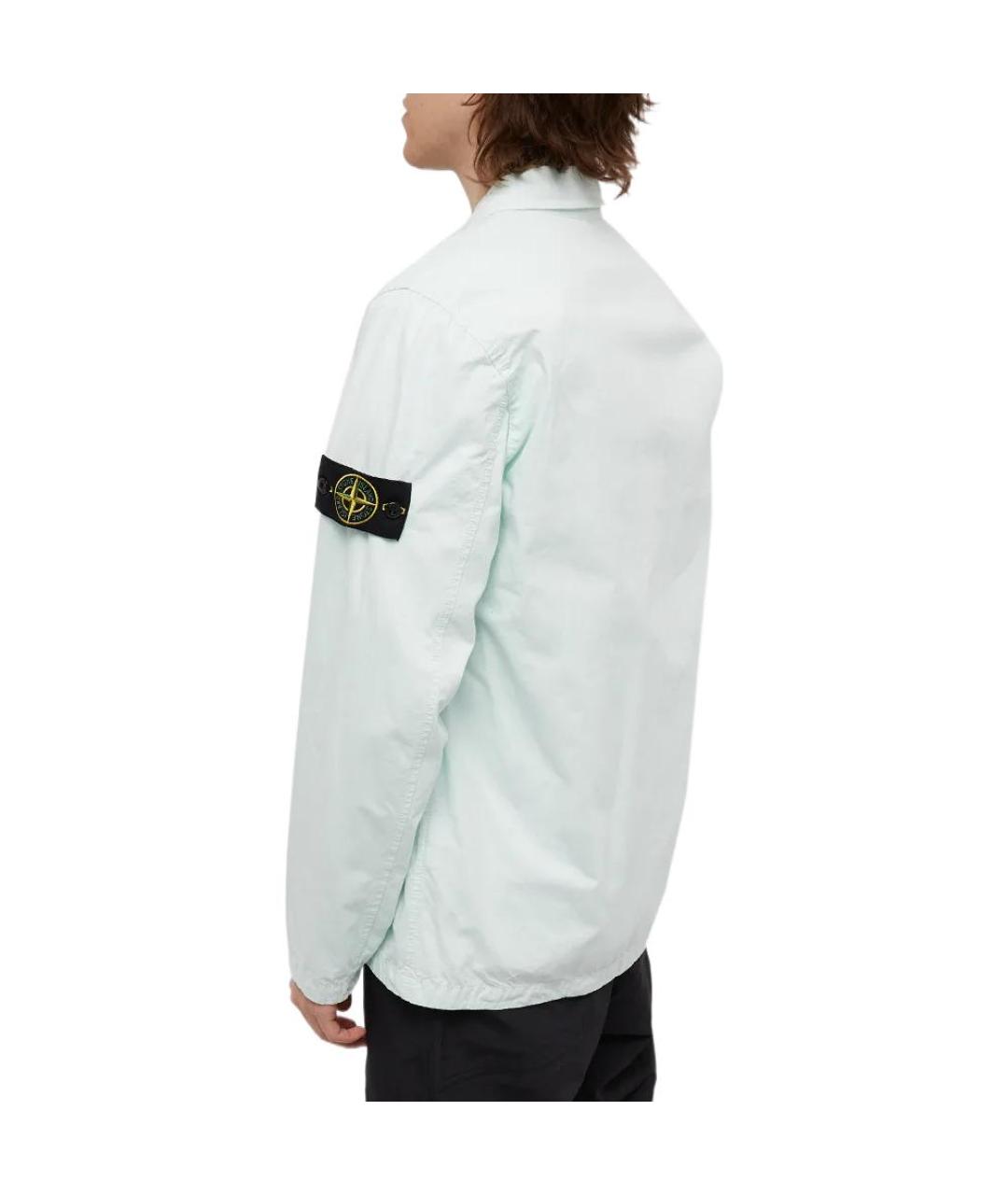 STONE ISLAND Голубая куртка, фото 3