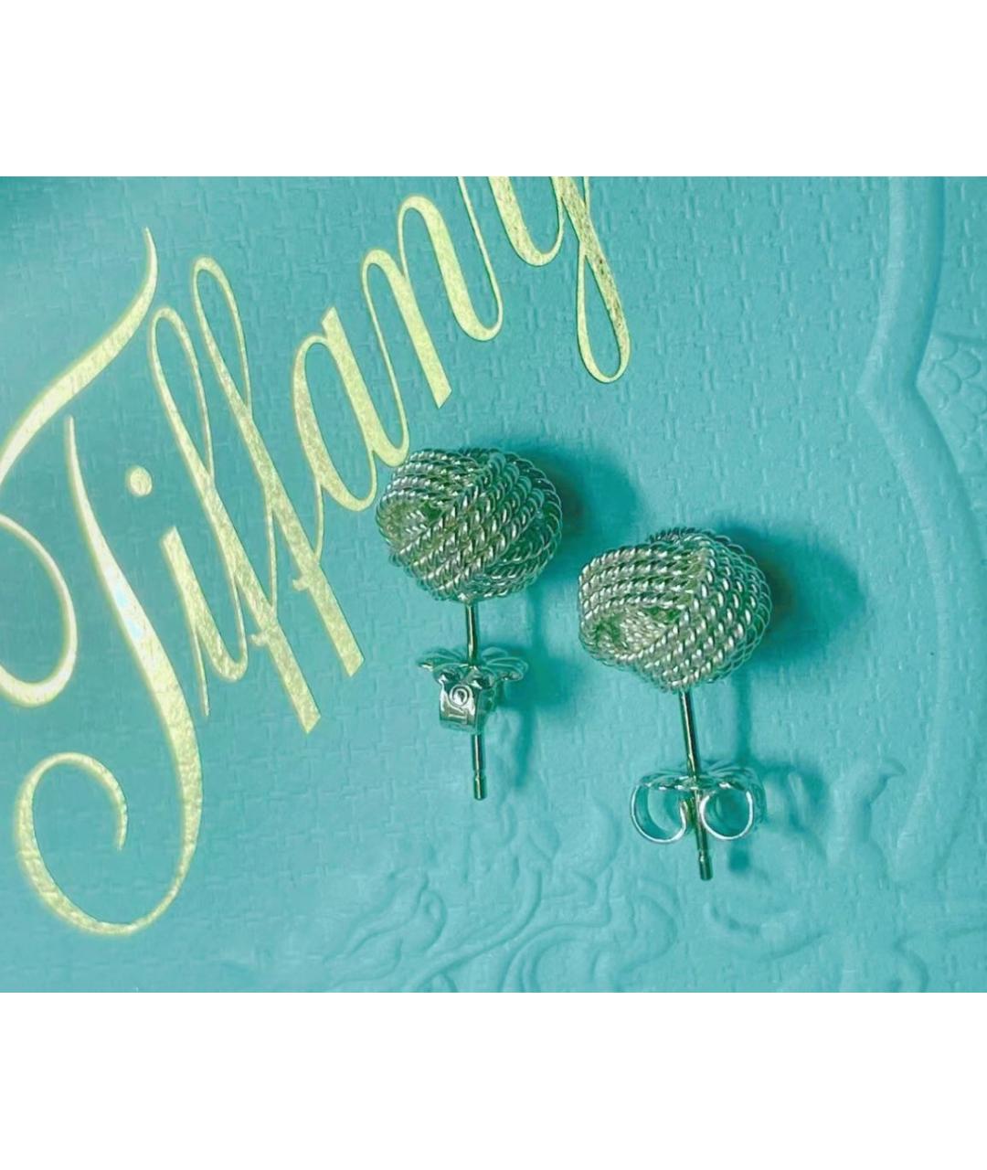 TIFFANY&CO Серебряные серебряные серьги, фото 5