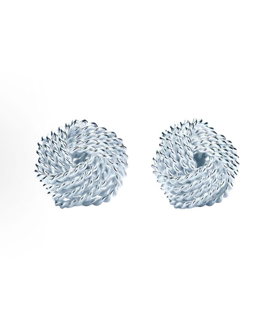 TIFFANY&CO Серебряные серебряные серьги, фото 6
