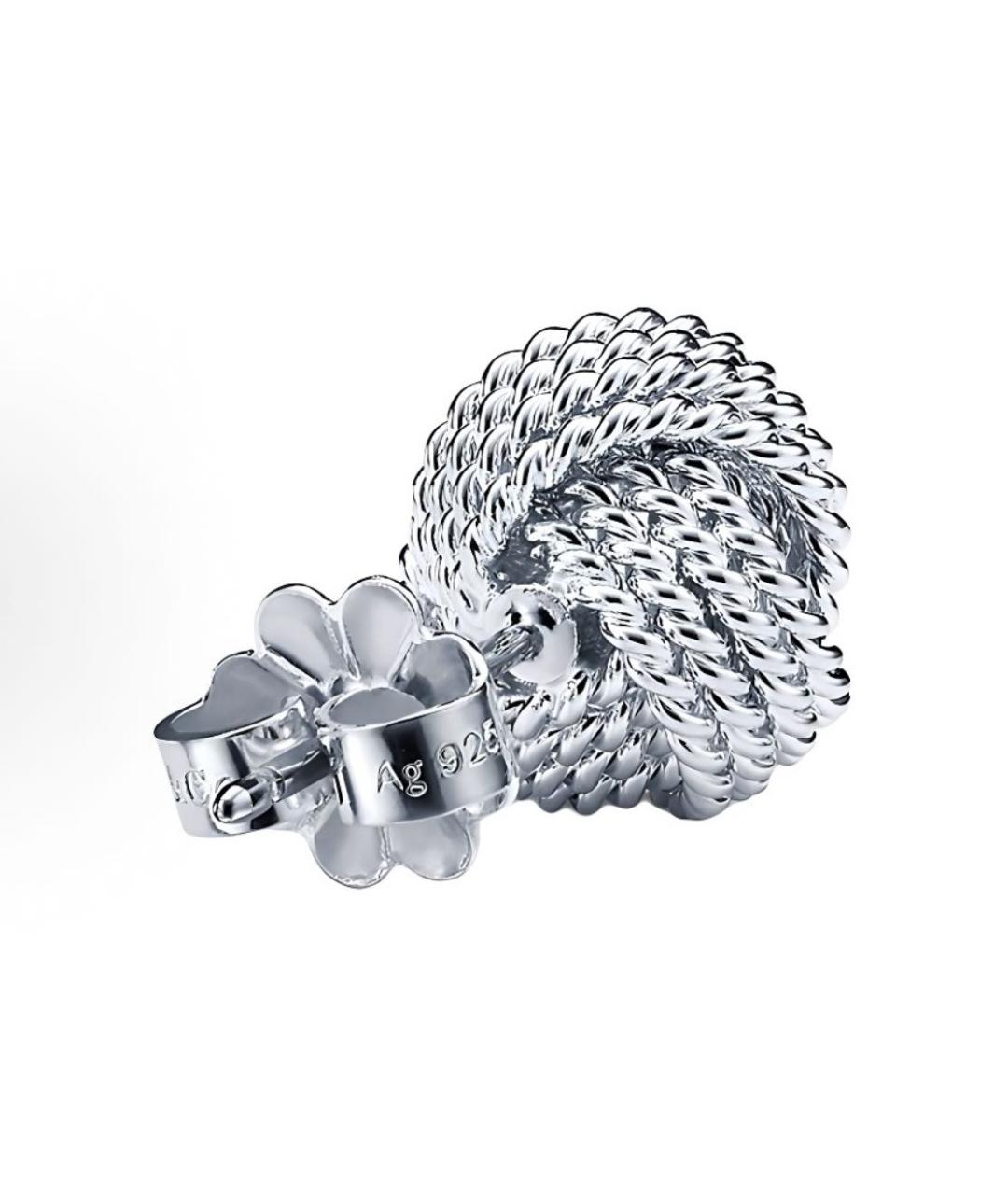 TIFFANY&CO Серебряные серебряные серьги, фото 3