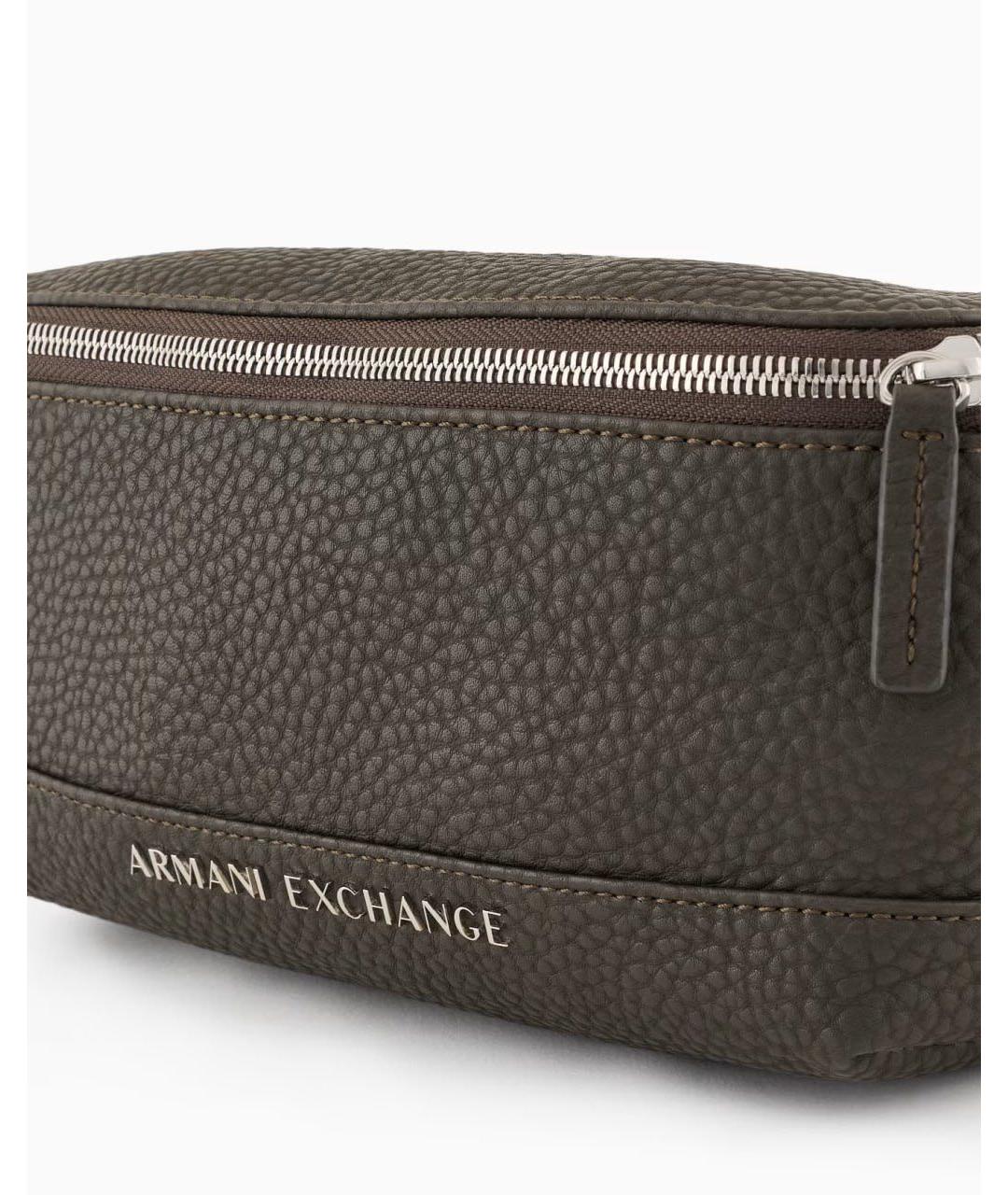 ARMANI EXCHANGE Хаки поясная сумка, фото 3