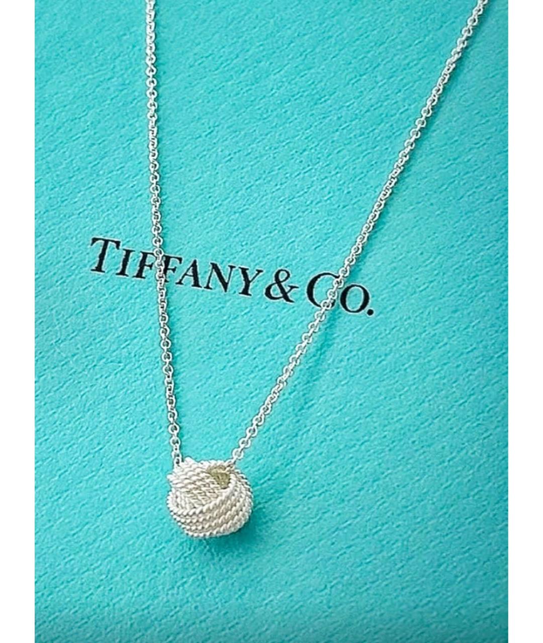 TIFFANY&CO Серебрянный серебряный кулон, фото 8