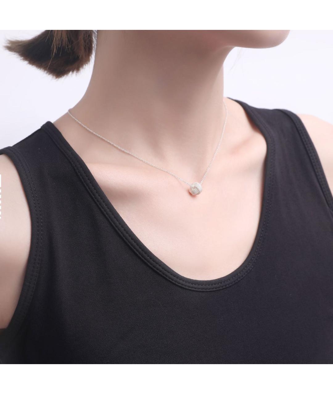 TIFFANY&CO Серебрянный серебряный кулон, фото 5