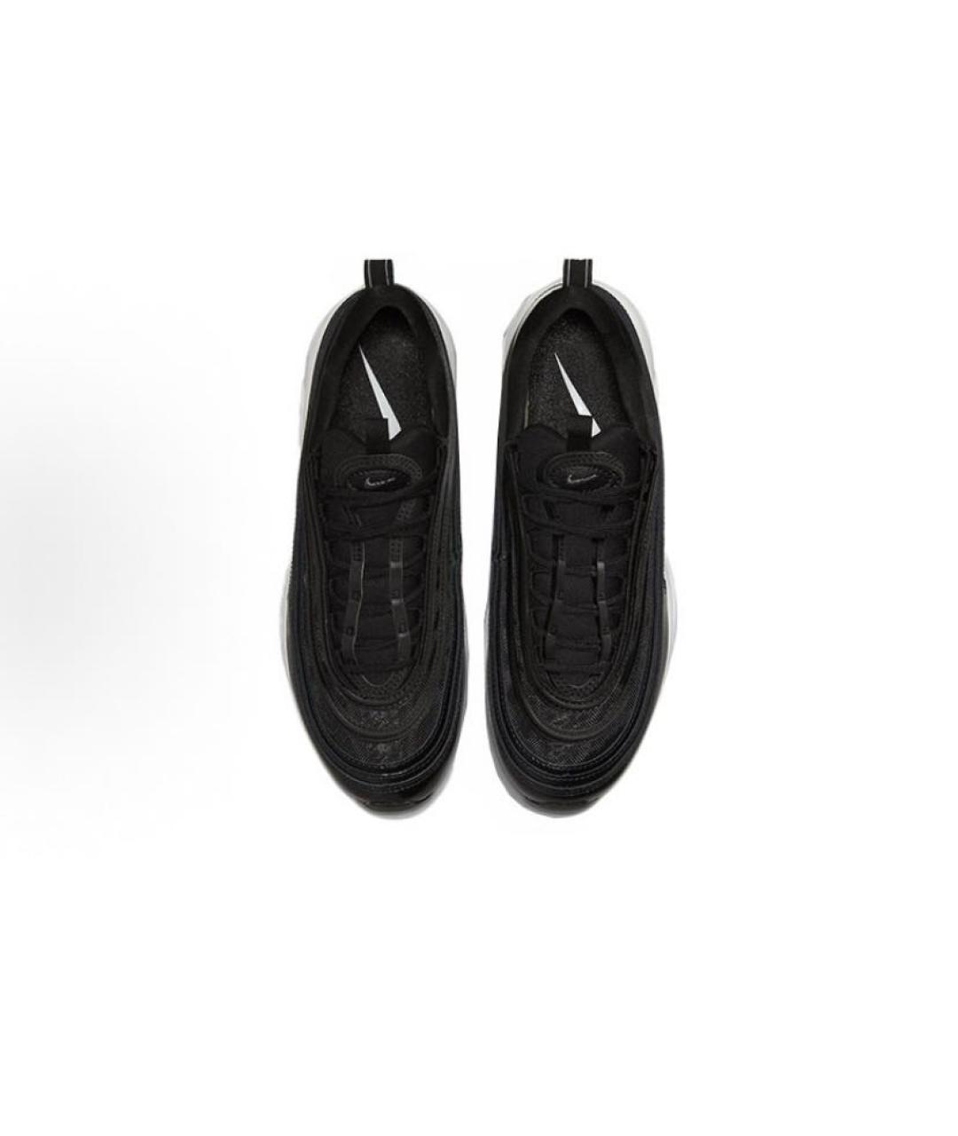NIKE Черные кожаные кроссовки, фото 4